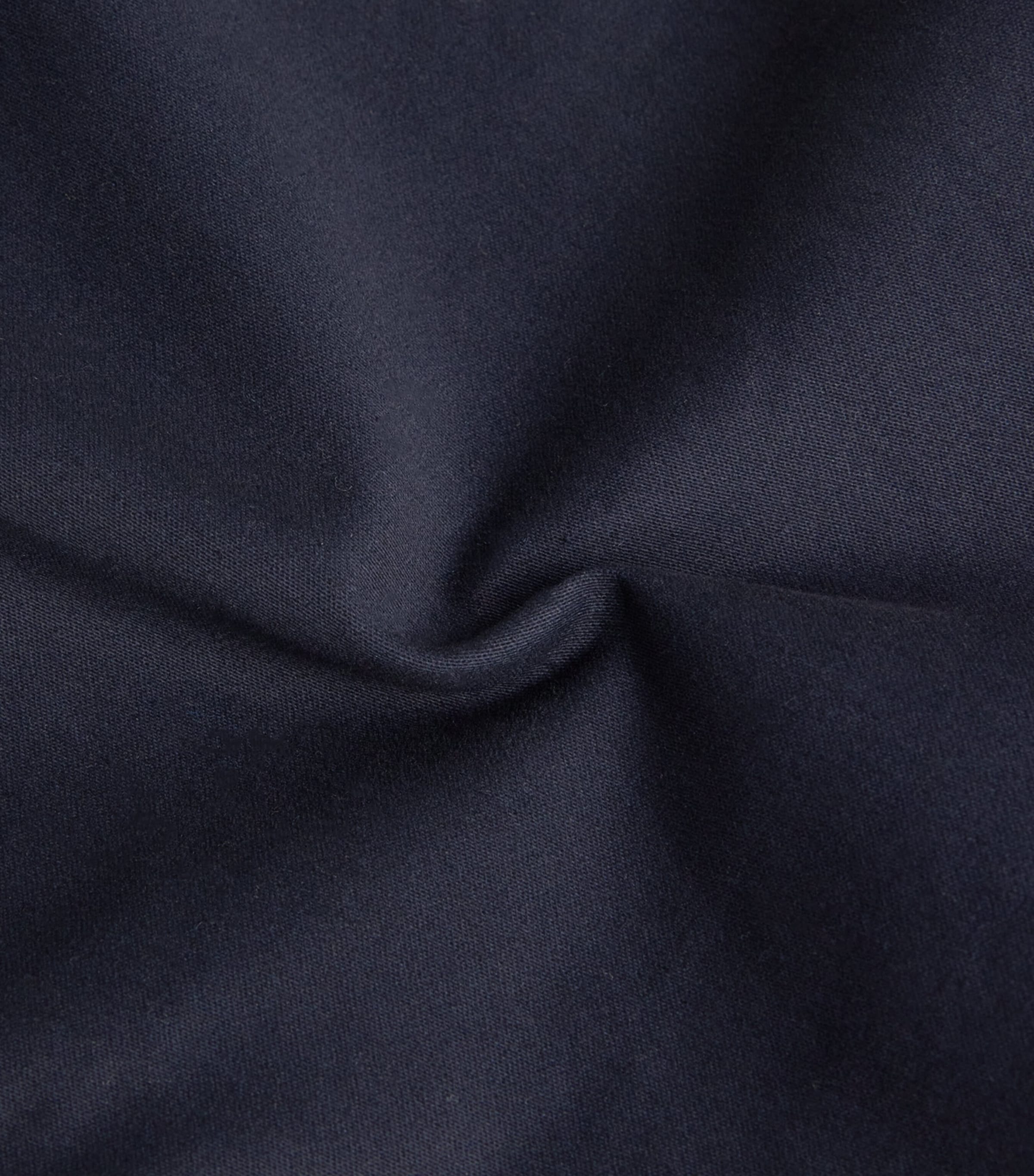 Suede Sateen Tailored Trousers DARK NAVY Image 5