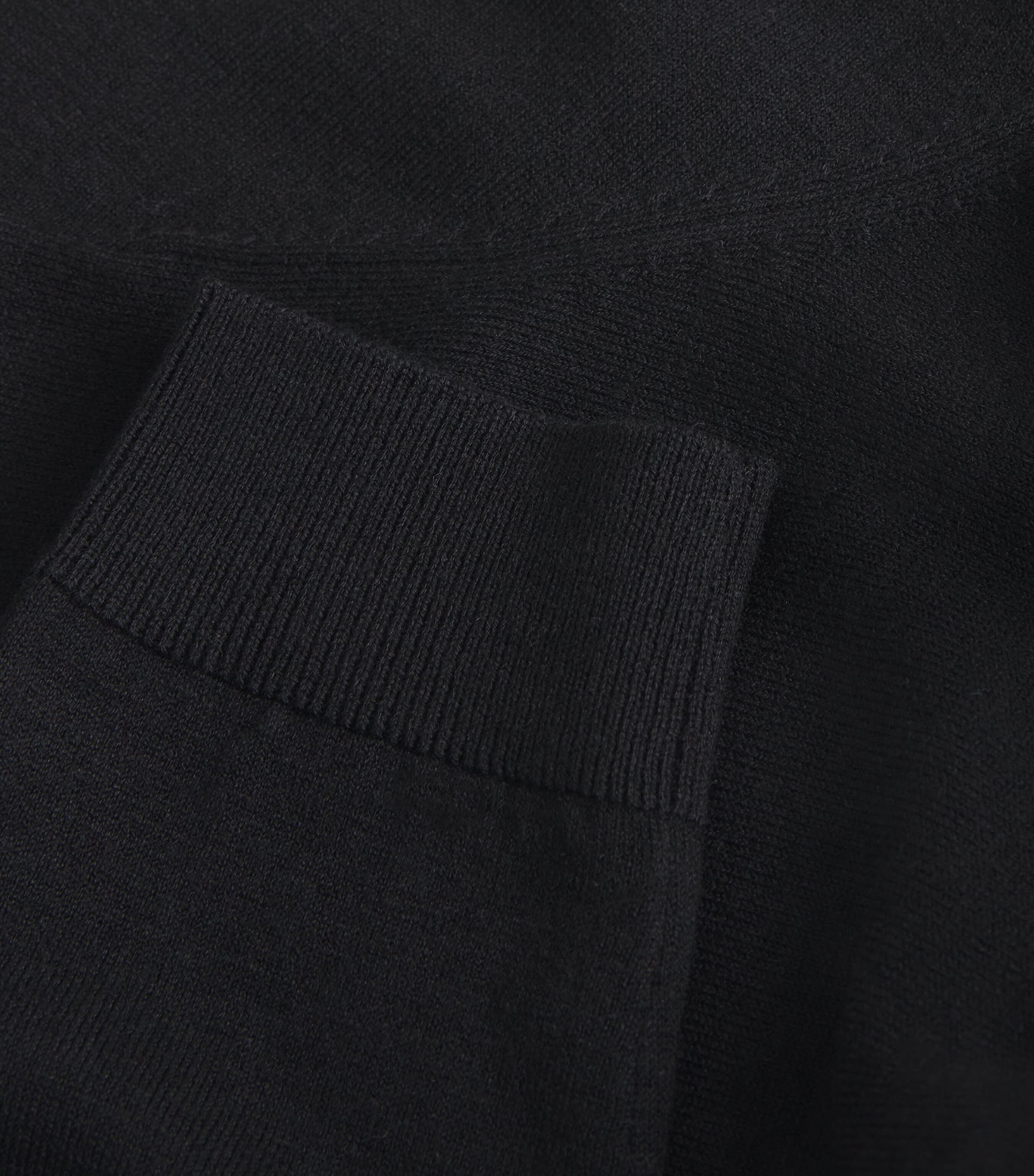 Silk-Wool-Blend Rollneck Sweater BLACK Image 5