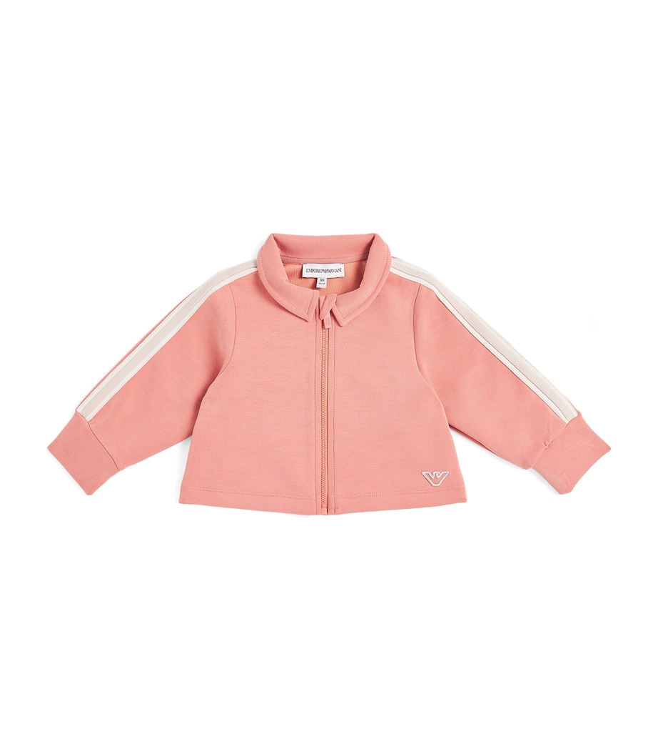 Zip-Up Sweatshirt (6-36 Months) CANYON CLAY Image 1