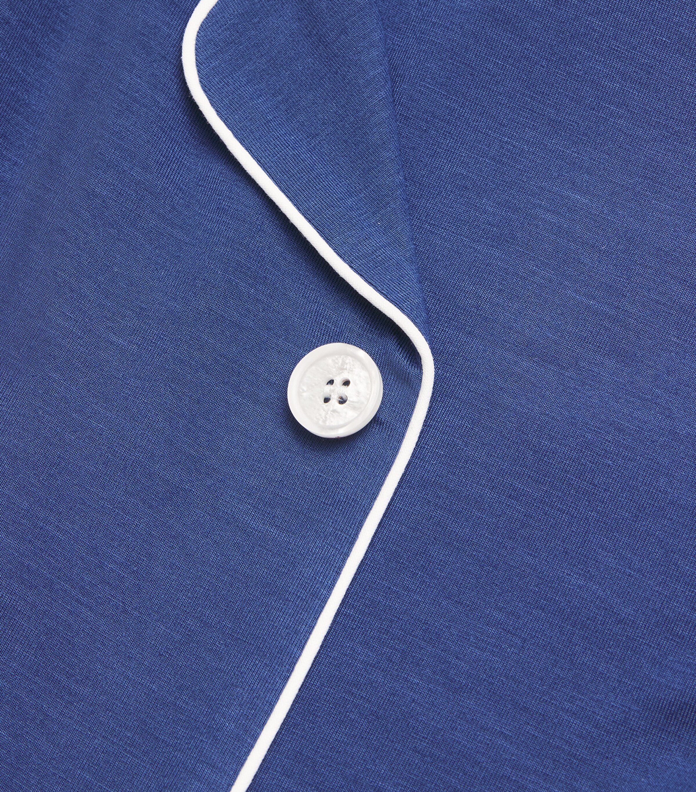 Micromodal Short Basel Pyjama Set BLUE Image 5