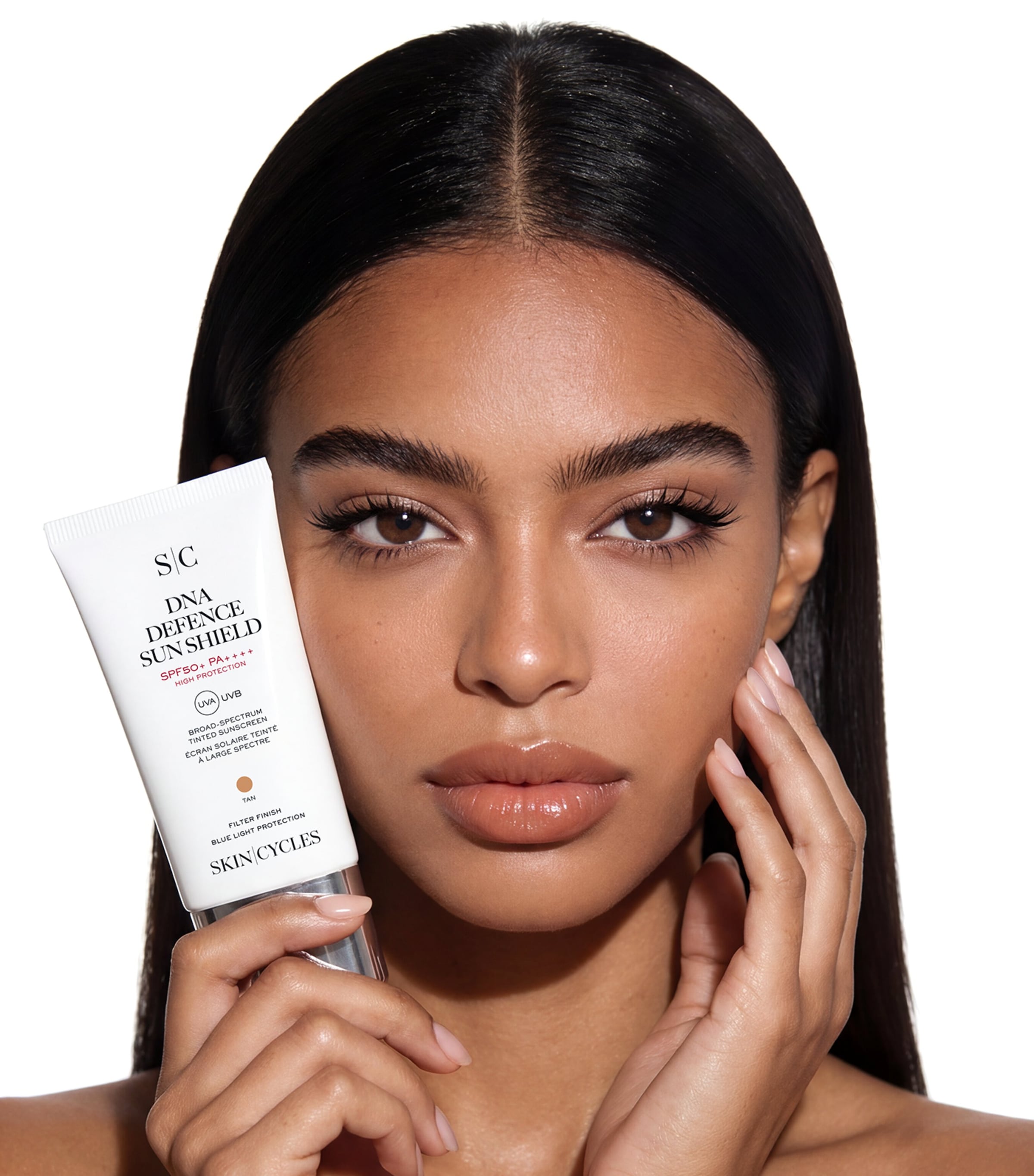 SKIN|CYCLES DNA Defence Sun Shield SPF50+ (50ml) Tan Image 2