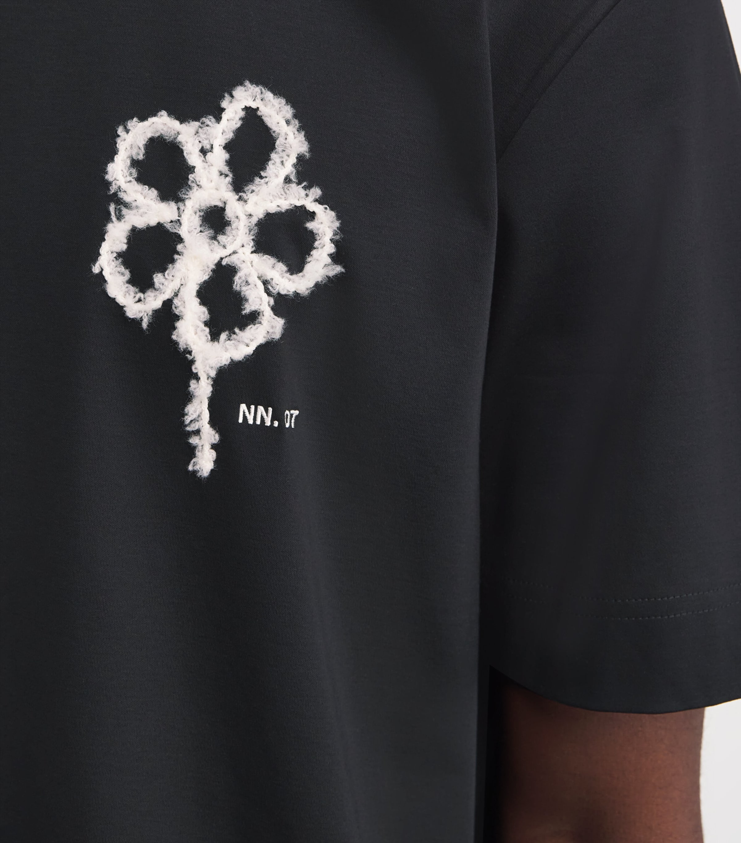 NN07 Organic Cotton Embroidered Pedro T-Shirt | Harrods US