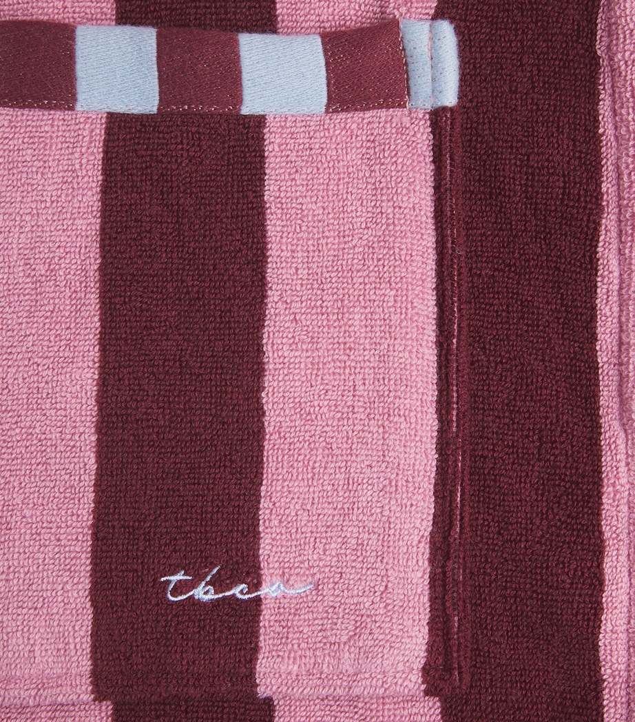 Knit Robe Patterns TBCO Burgundy Terry Cotton Bath Robe | Harrods UK