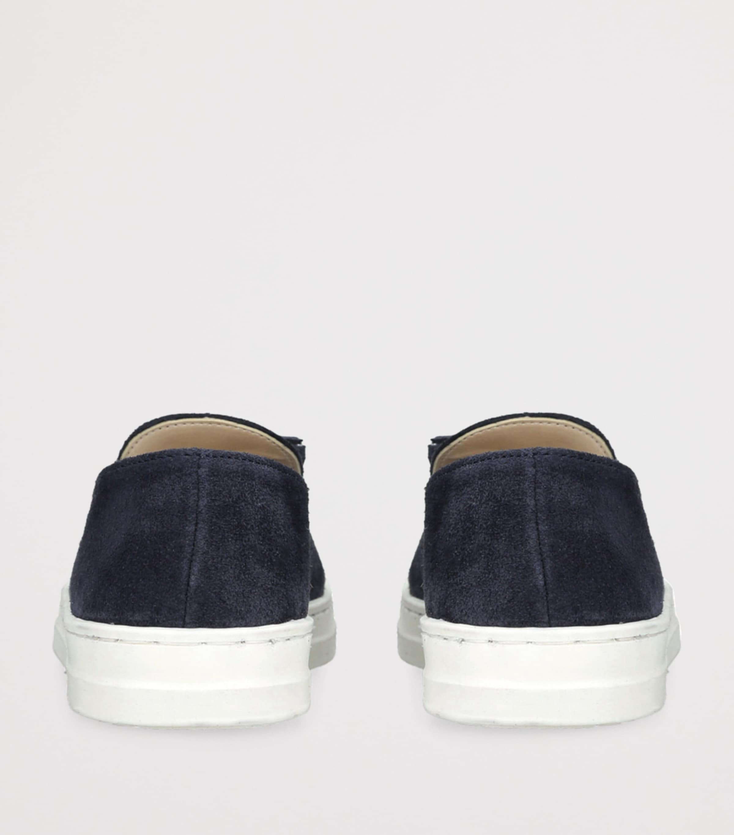 BabyWalker Suede Tassel Loafers Blue/dark Image 2