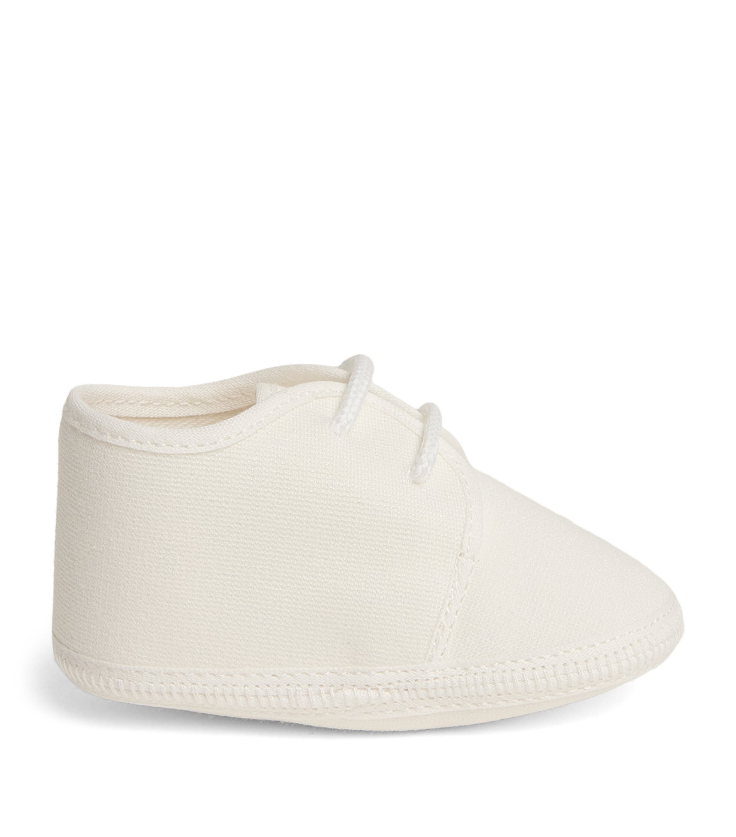 Bimbalò Kids' Lace-up Booties In White