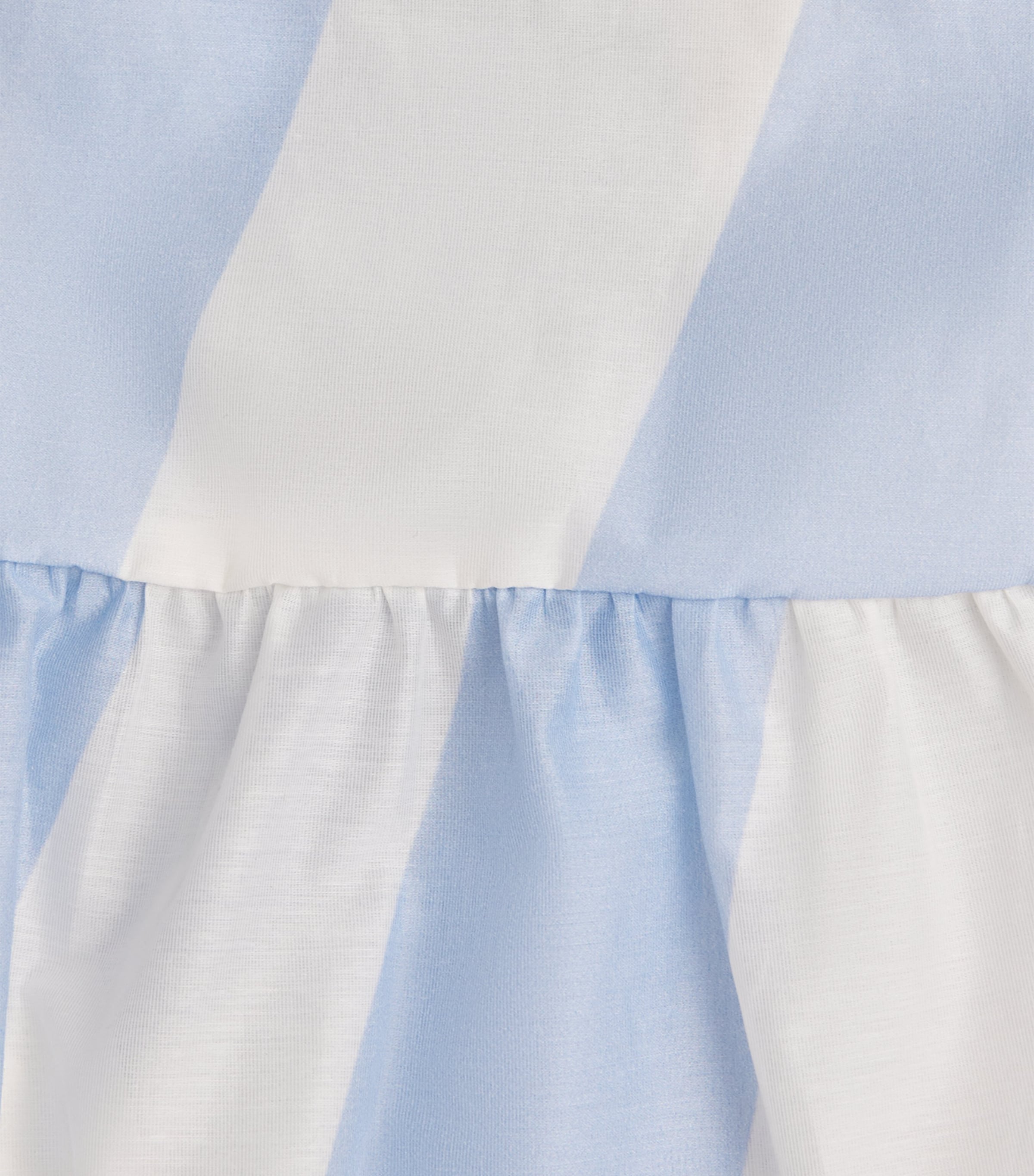 Jacquemus Womens Cotton-Blend Stripe Mini Shirt Dress Print Stripe Image 6