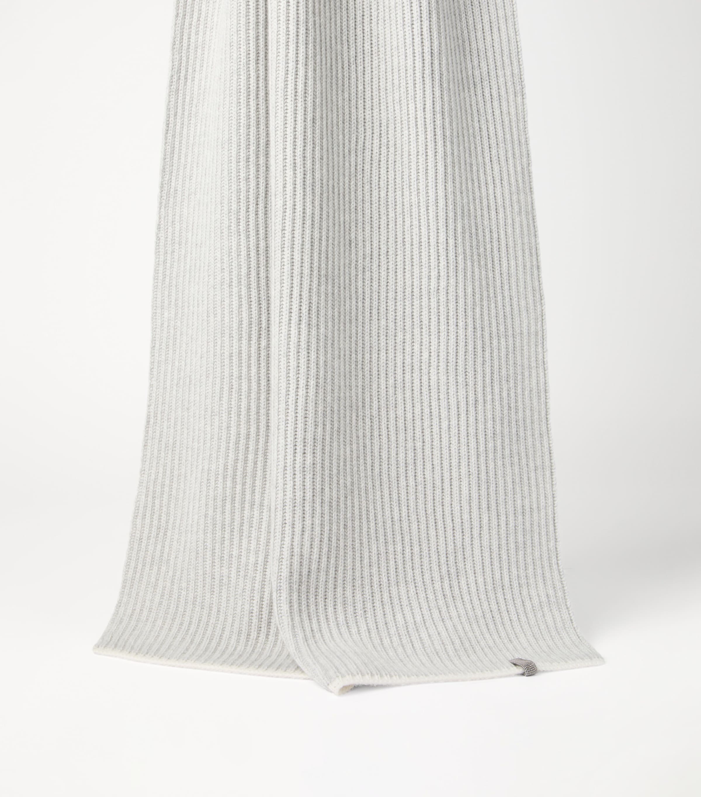 Cashmere English Rib Monili Scarf CI807 Image 3