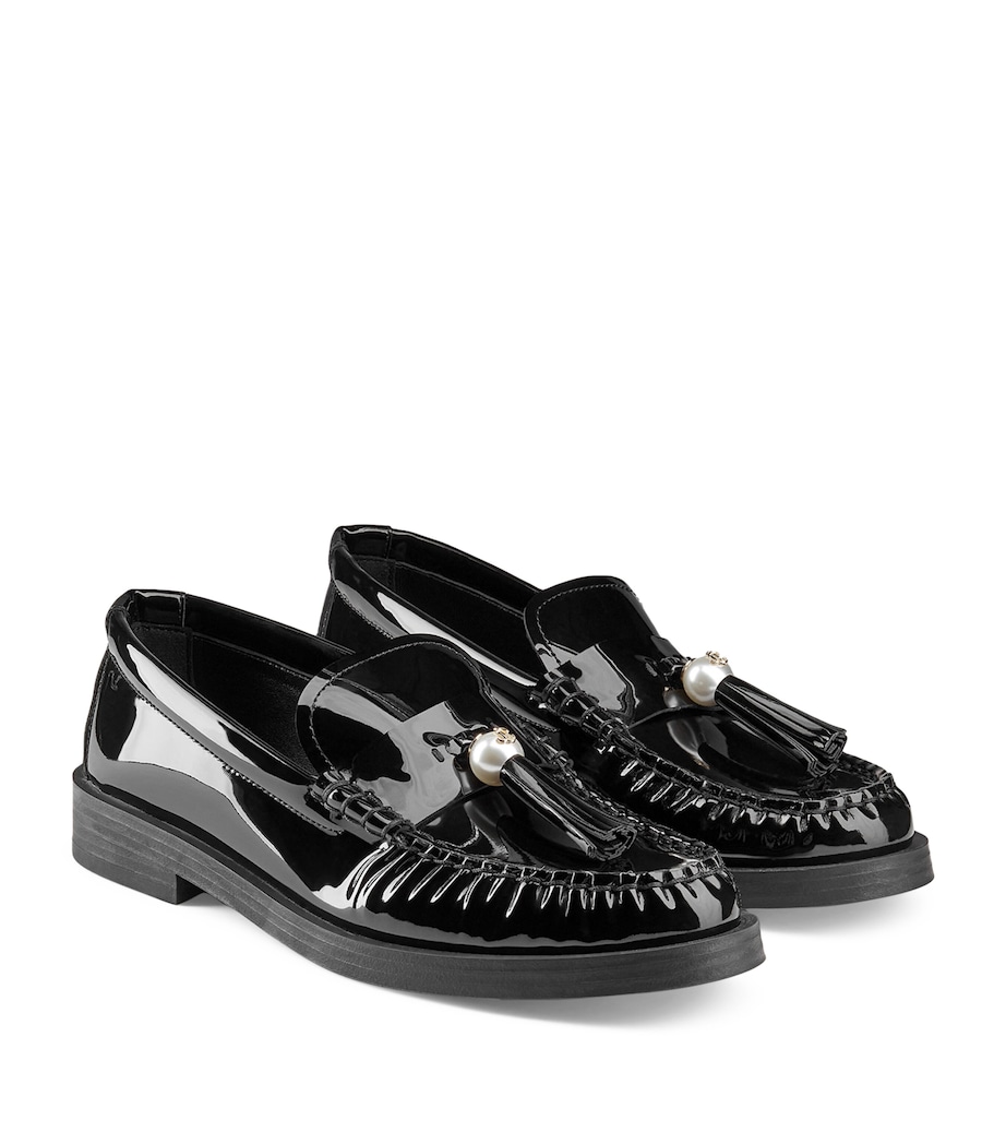 Patent Leather Addie Loafers BLACK Image 4