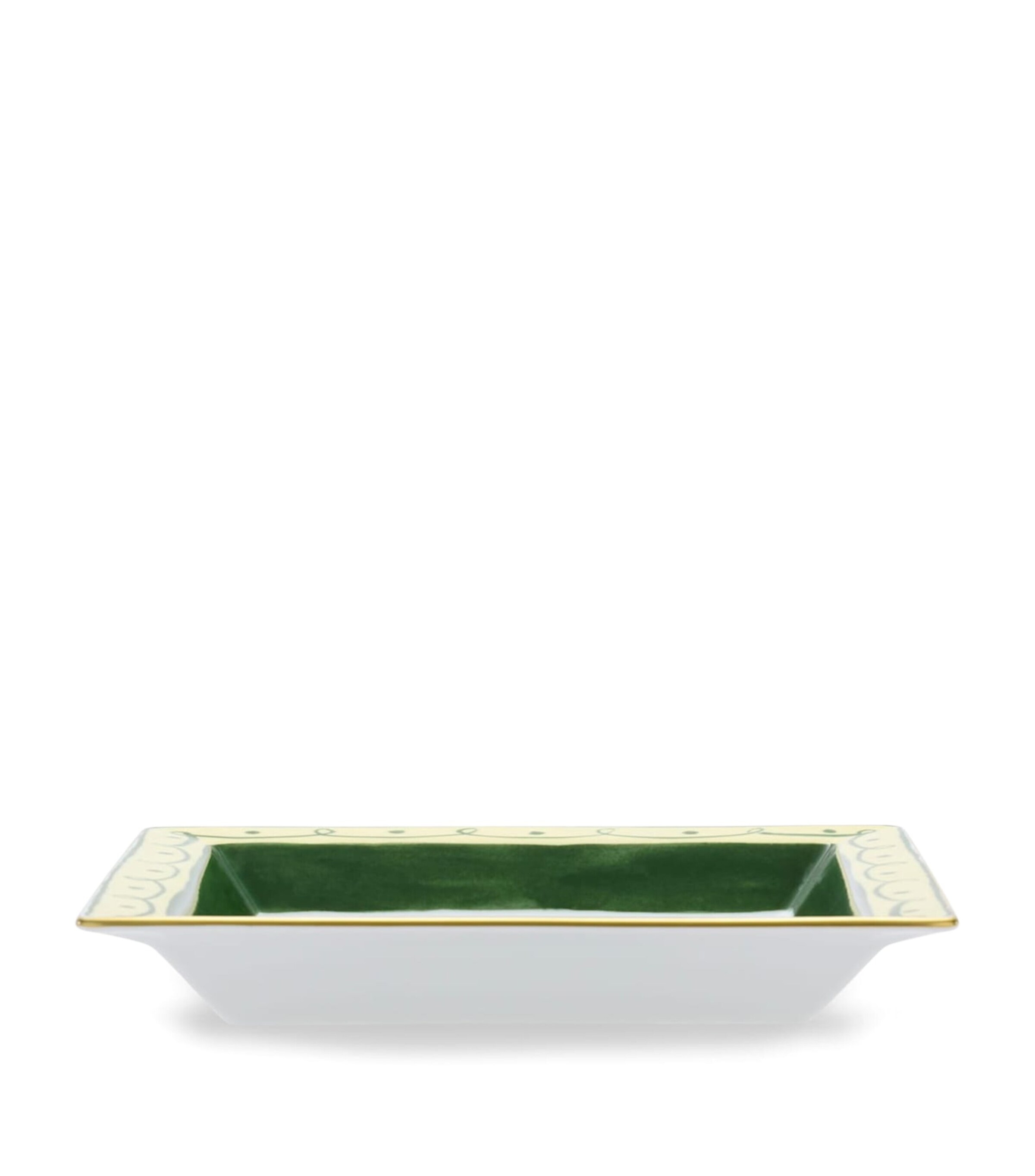 GINORI 1735 Porcelain Il Viaggio di Nettuno Square Tray (24.5cm) Image 3