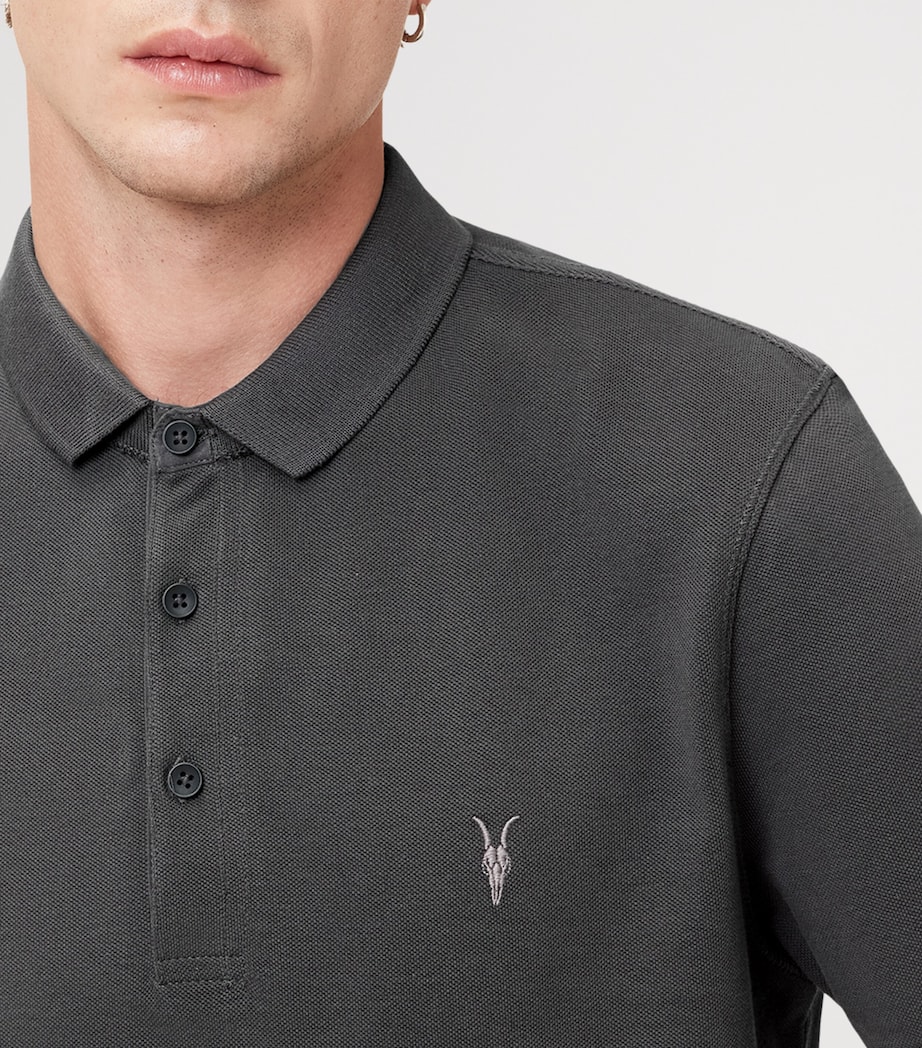 Organic Cotton Reform Polo Shirt CARTER GREY Image 8