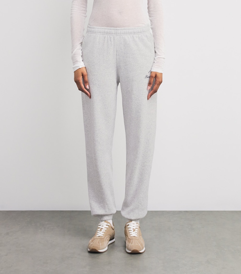 Beverly Hills Script Sweatpants HEATHER GRAY Image 3