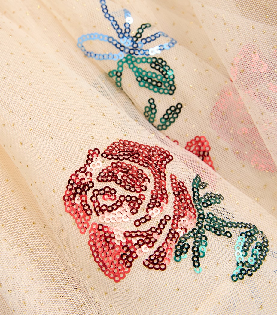 x RHW Tulle Sequin Caio Bella Dress (5-8 Years) BRAZILIAN SAND Image 3