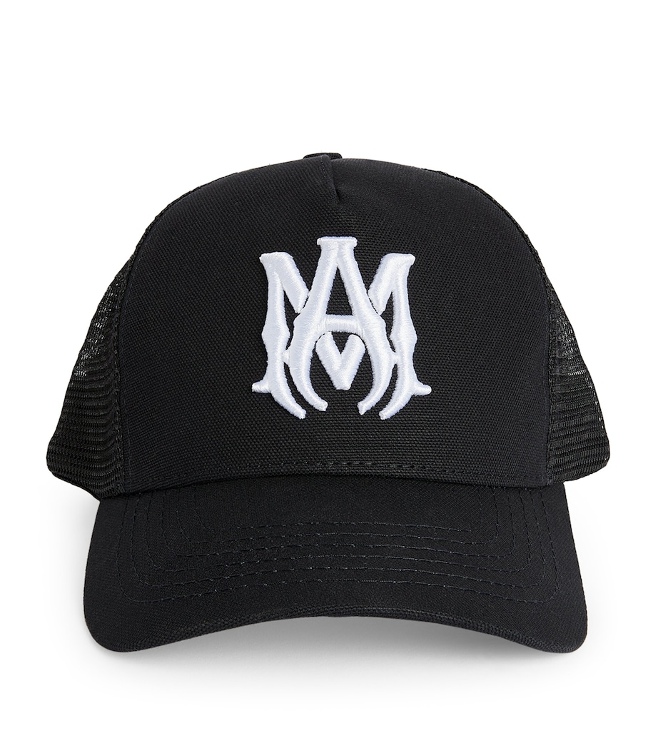 Logo Trucker Cap BLACK / WHITE-004 Image 1