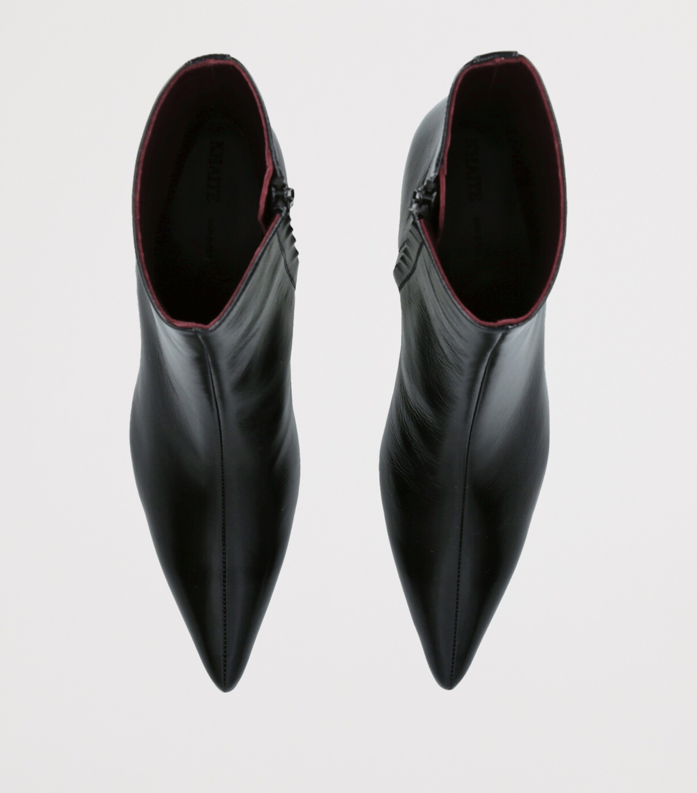 Khaite Leather Sybil Ankle Boots 40 Black Image 4
