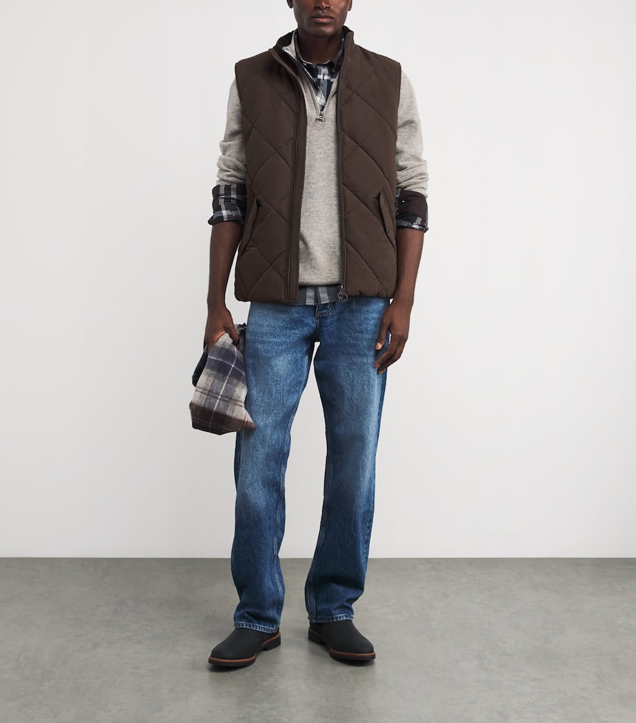 Quilted City Chelsea Gilet BLK OAK/MIDNIGHT OAK Image 2