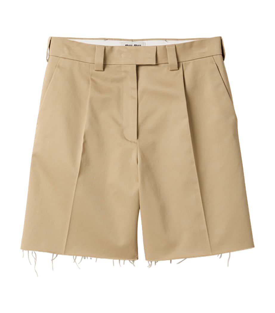 Cotton Bermuda Shorts F0065 Image 1