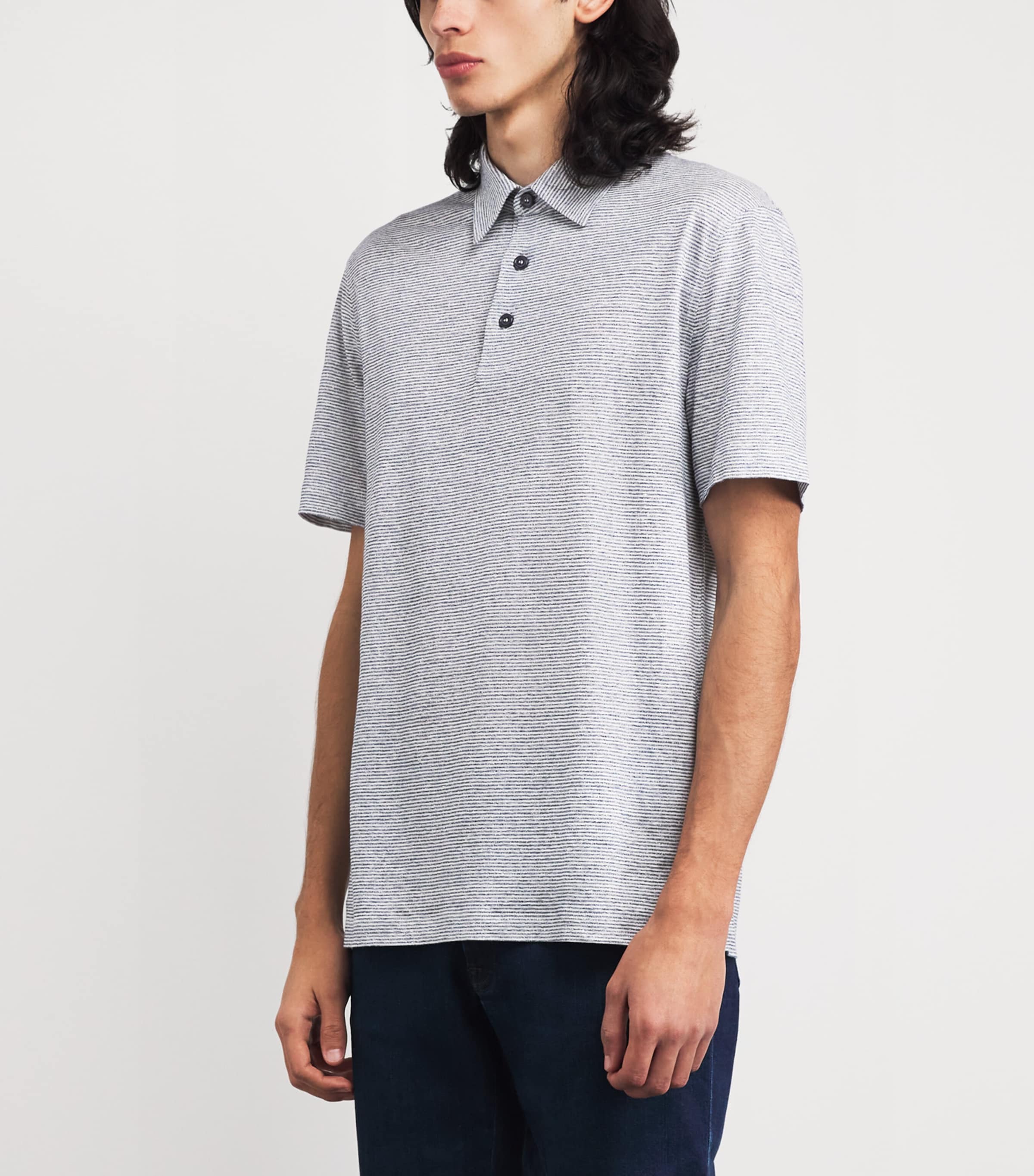 Brioni Mens Cotton Polo Shirt Image 4