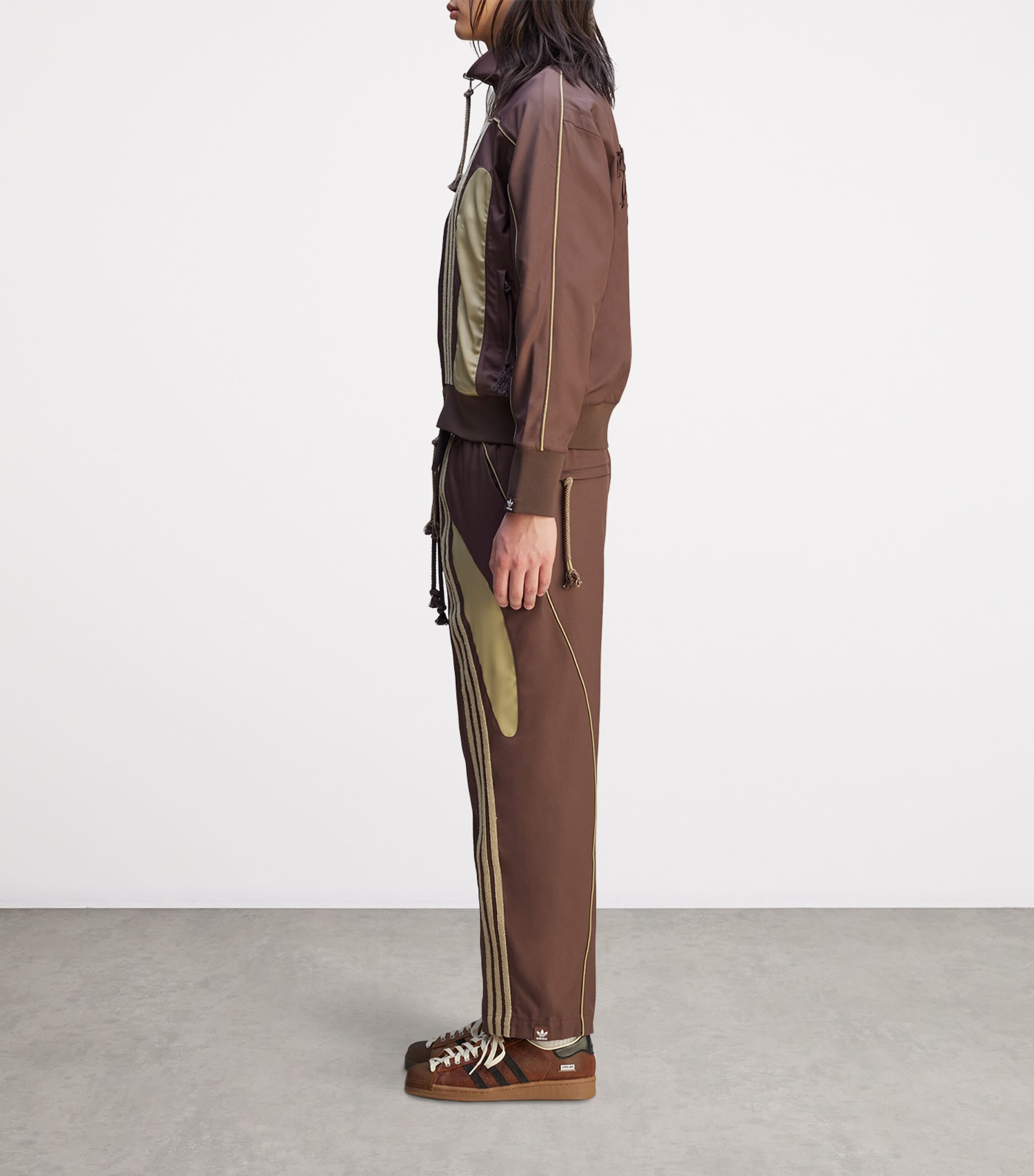 adidas Brown x Song For The Mute Technical Track Trousers | Harrods UK