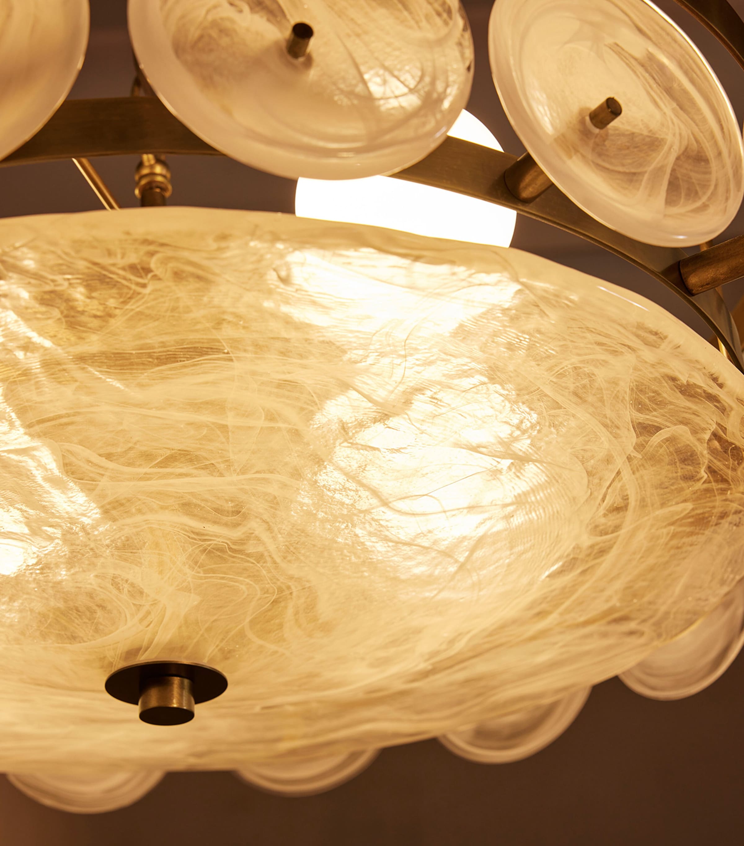 Soho Home Lorenzo Chandelier Neutral Image 3