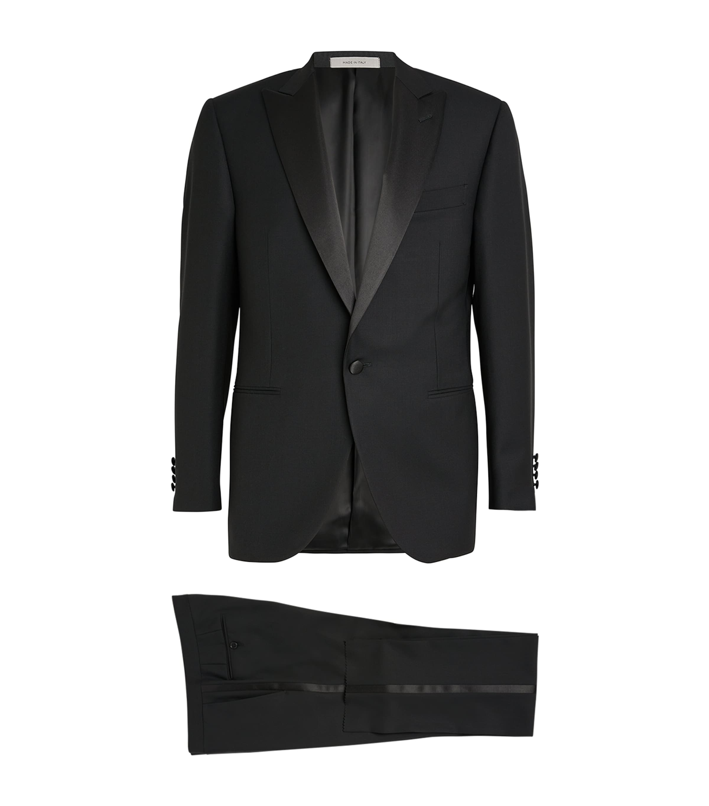 Corneliani Virgin Wool 2-piece Tuxedo In Black