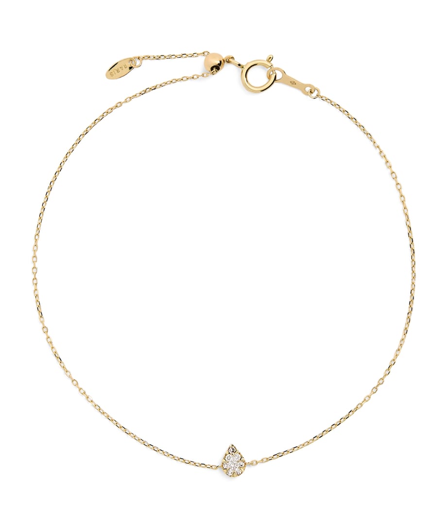 Yellow Gold and Diamond Floating Bracelet  YELLOW GOLD Image 1