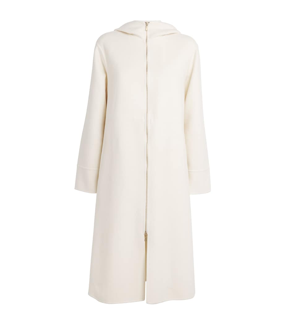 Wool Hooded Coat BIANCO E BIANCO Image 1