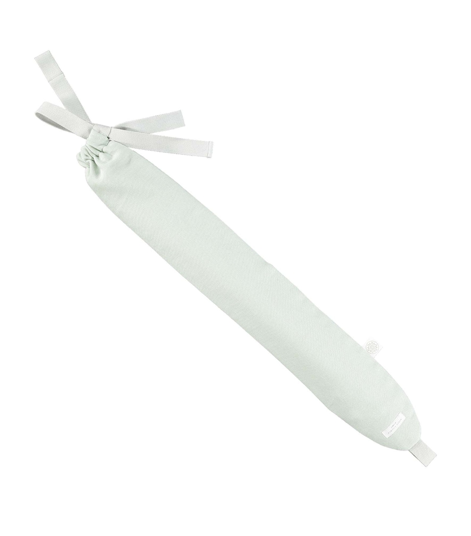 Linen Long Hot Water Bottle MINT Image 1