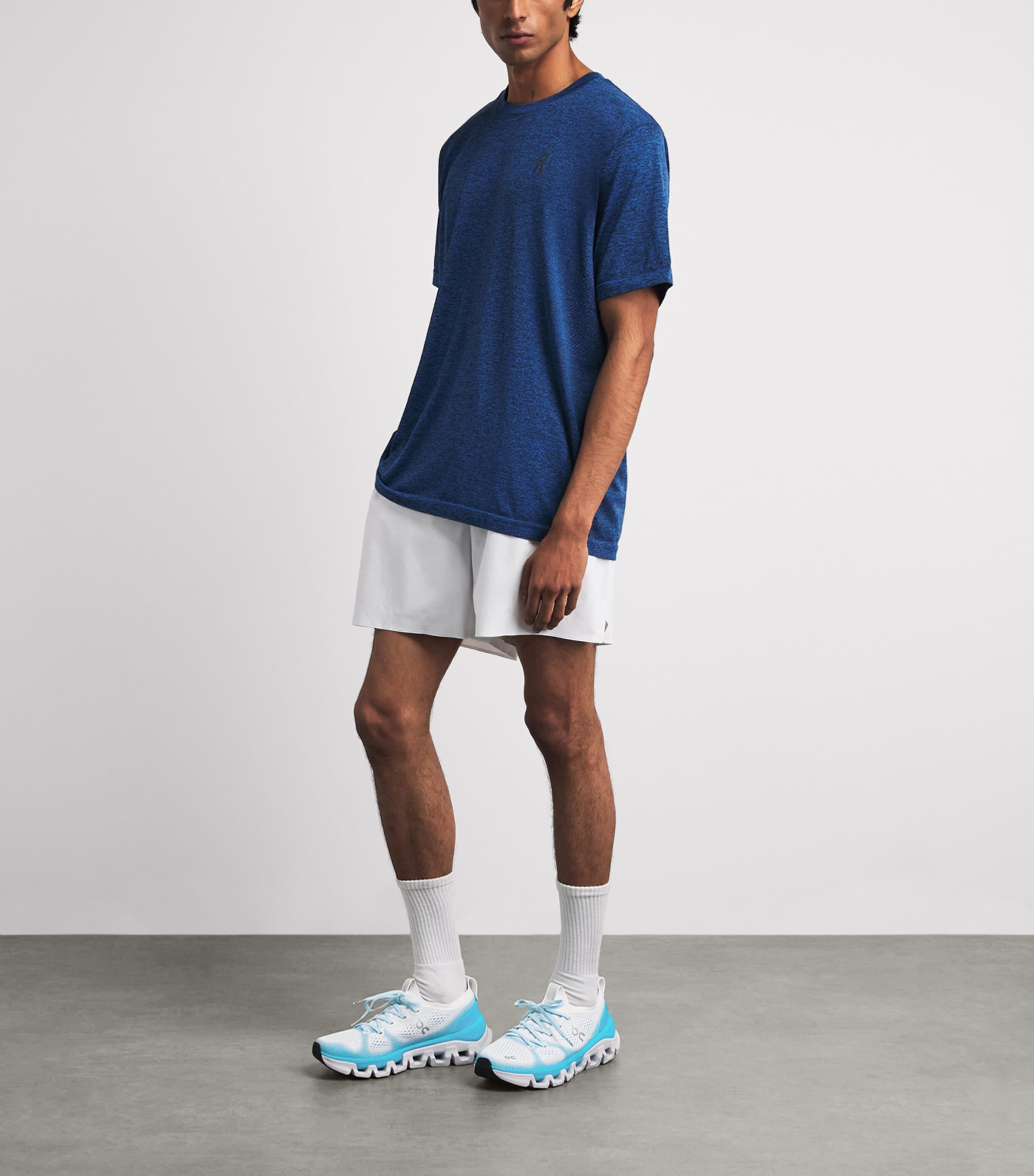 On Mens Cloud X Tempo Trainers Ivory | Isle Image 4