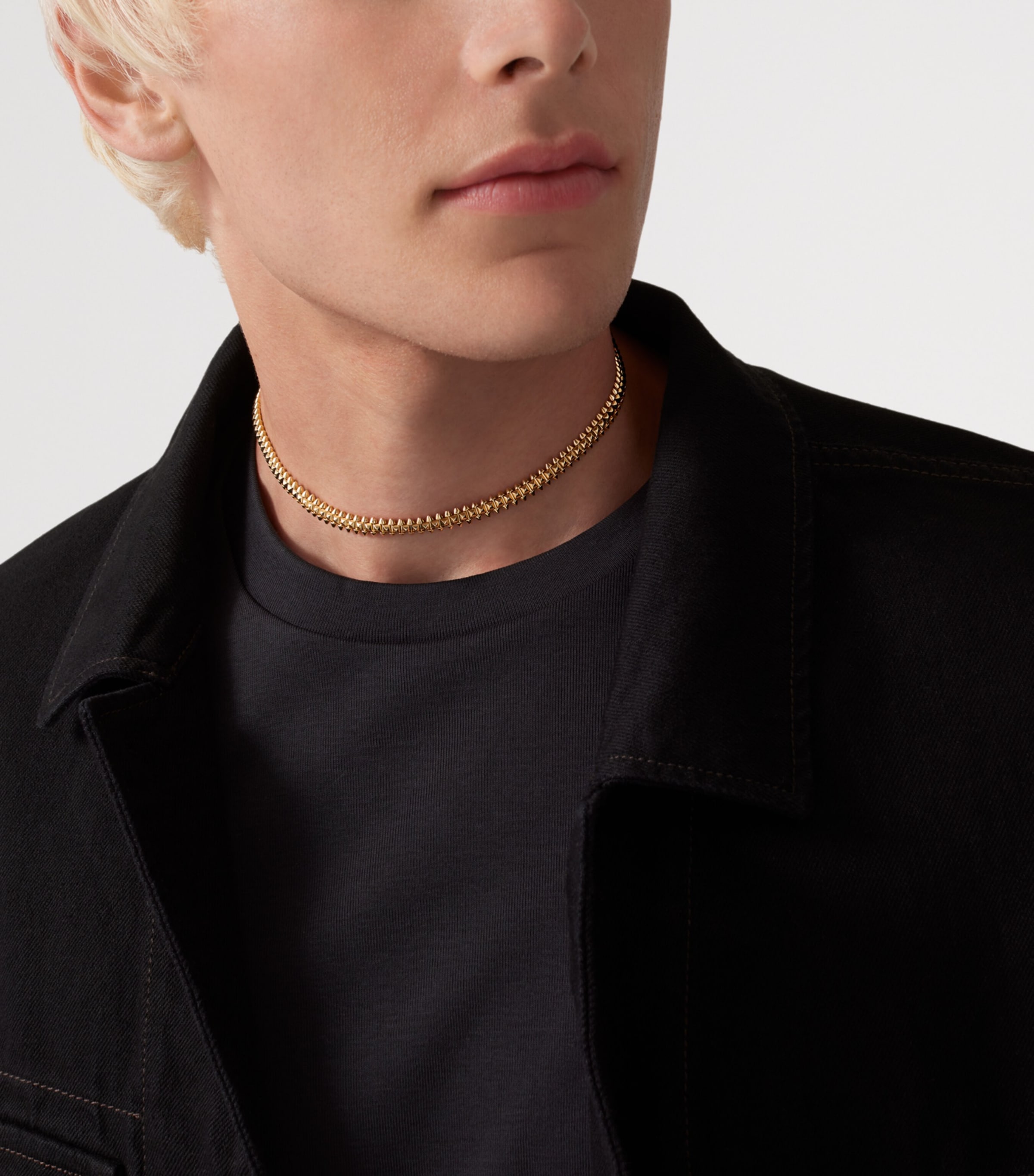 Cartier Flexible Small Yellow Gold Clash de Cartier Necklace (Size 37) Yellow Gold Image 4