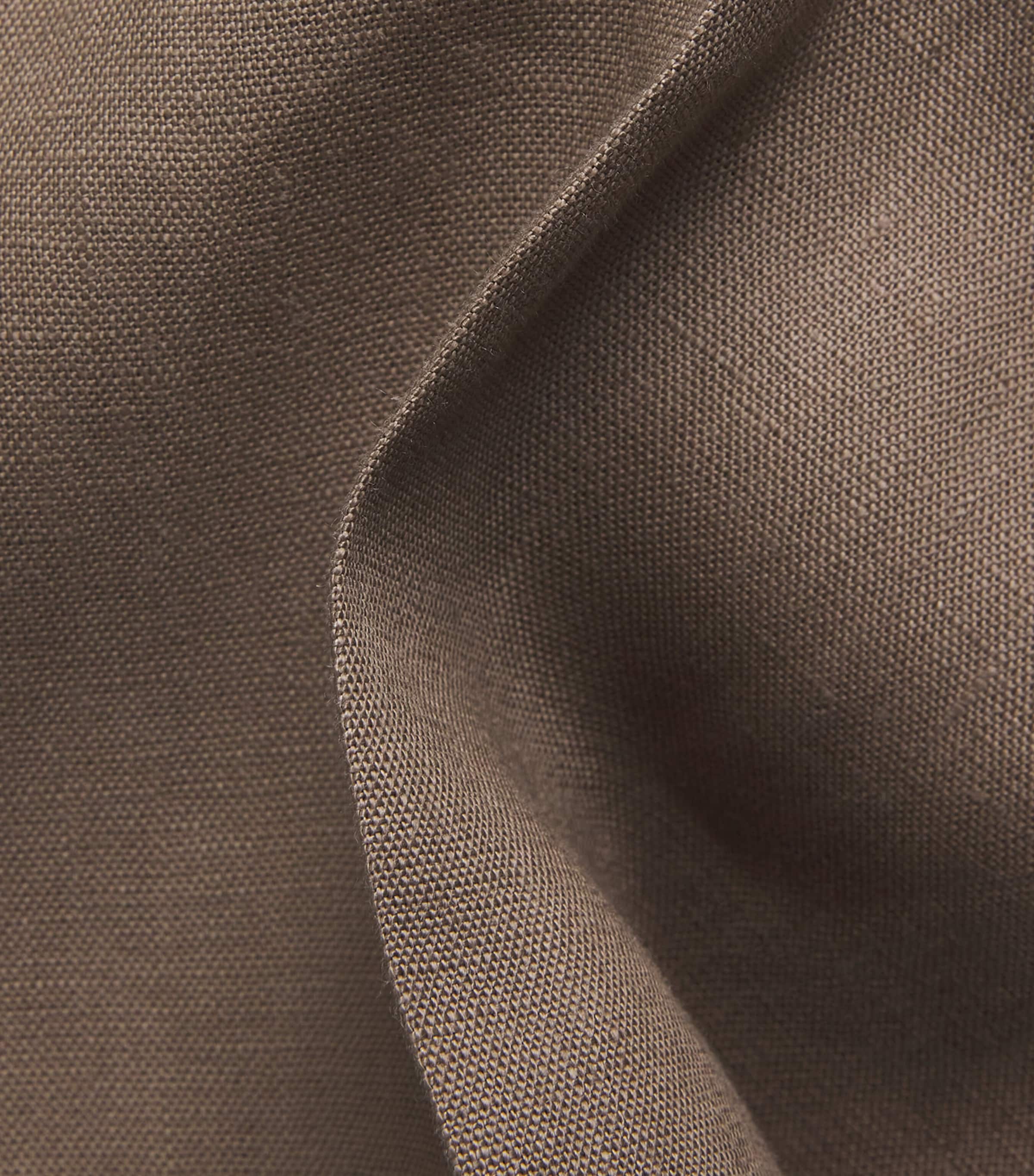 NN.07 Mens Linen Kay Wide-Leg Trousers Clay Mirage Image 6