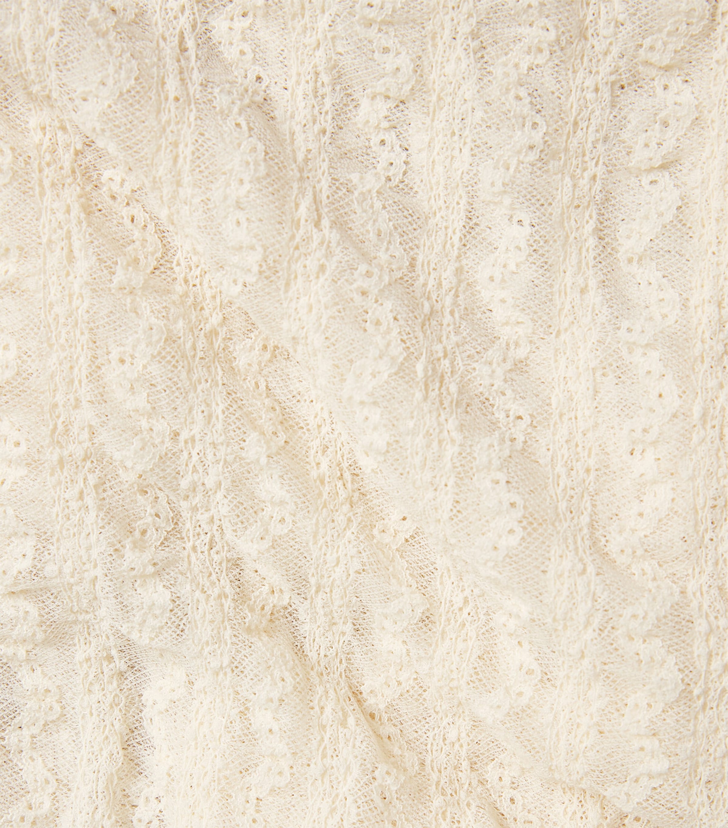 Lace Long-Sleeve T-Shirt ECRU Image 5