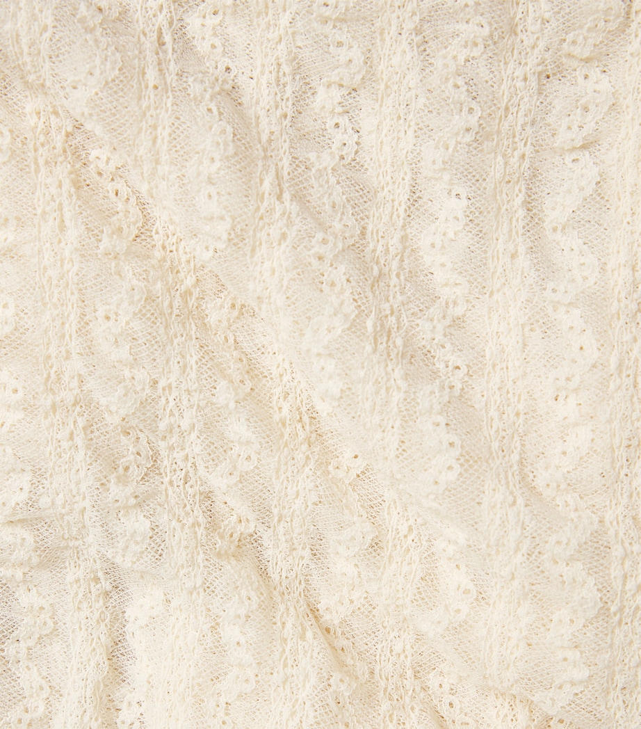 Lace Long-Sleeve T-Shirt ECRU Image 5