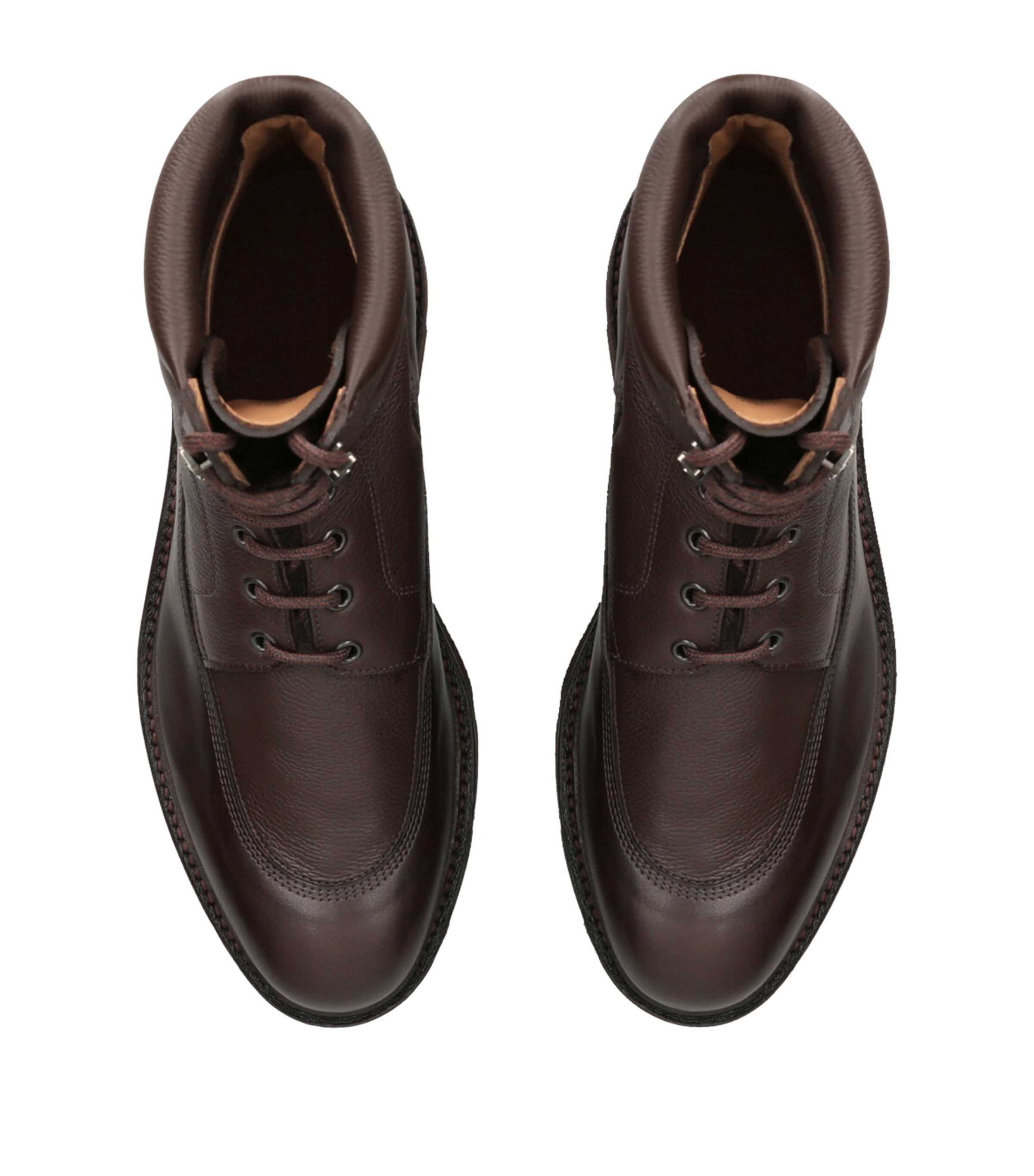 Leather Weekend Boots DARK BROWN Image 4