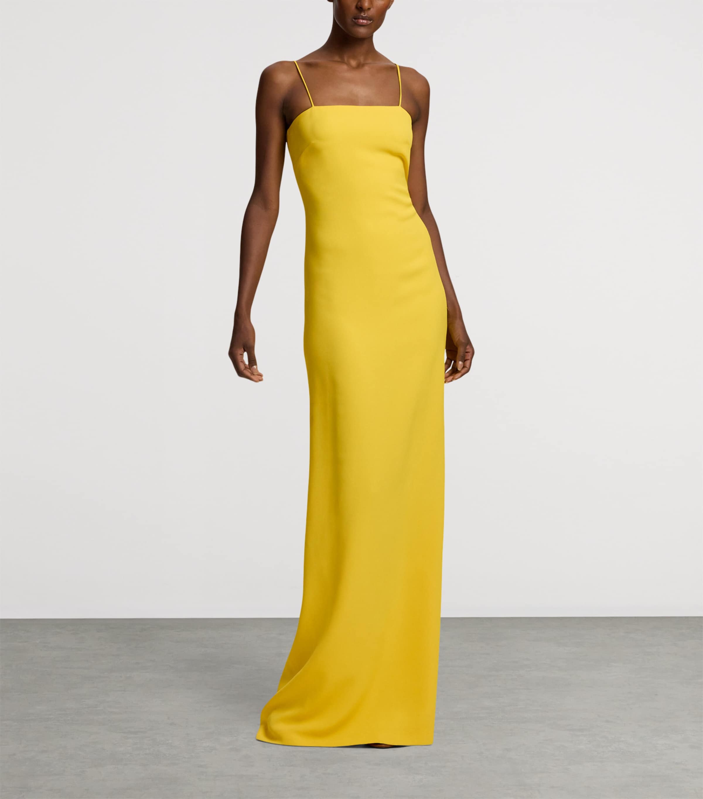 Silk Demetrius Maxi Dress YELLOW Image 9