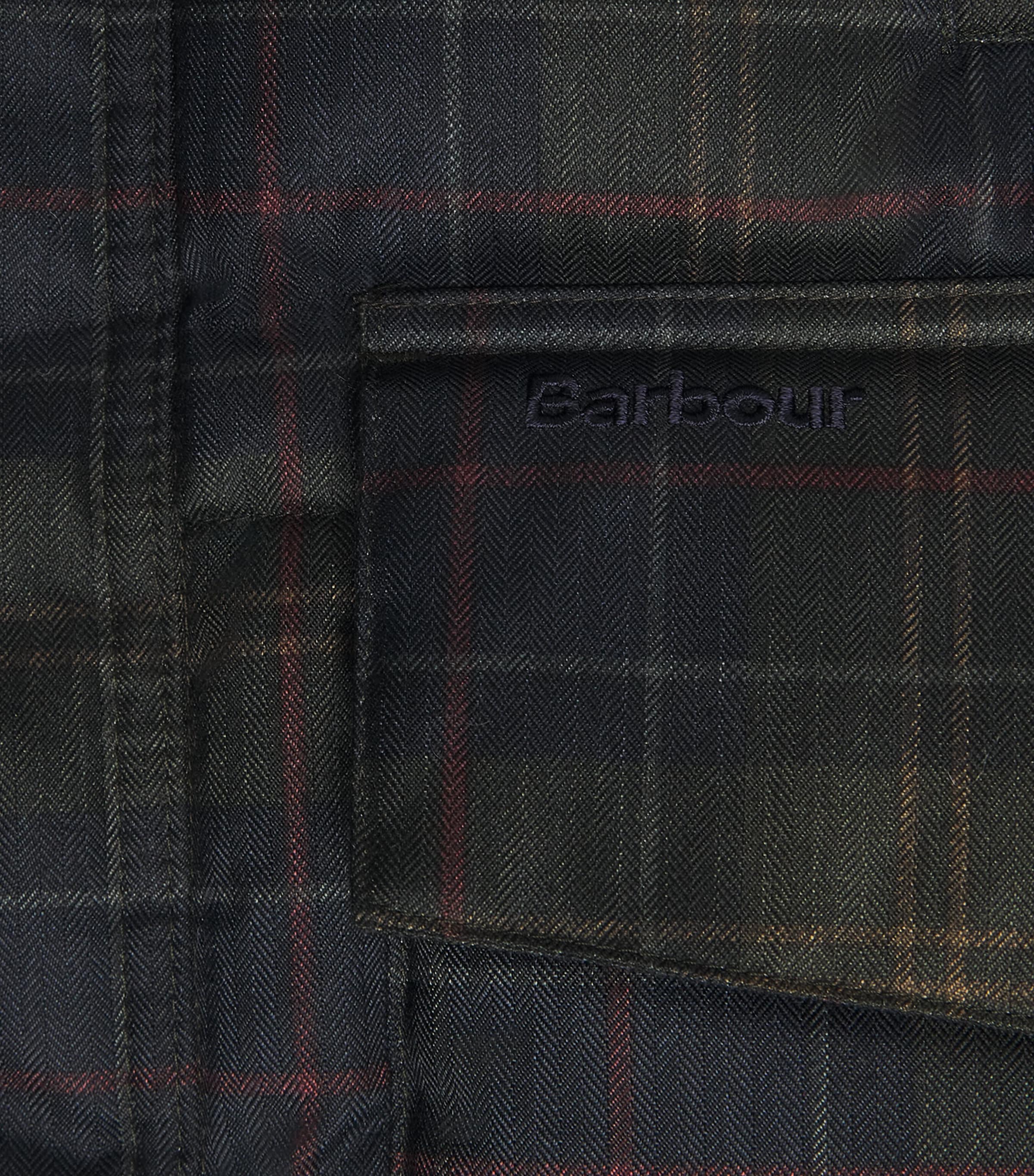 Barbour Mens Tartan Lonnen Gilet Shadow Classic Trtn Image 6