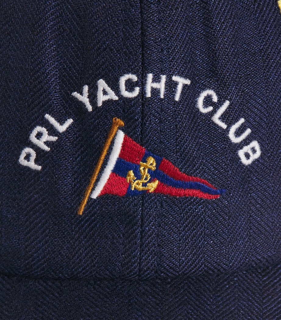 Polo Ralph Lauren Cotton Yacht Club Baseball Cap Refined Navy Image 4