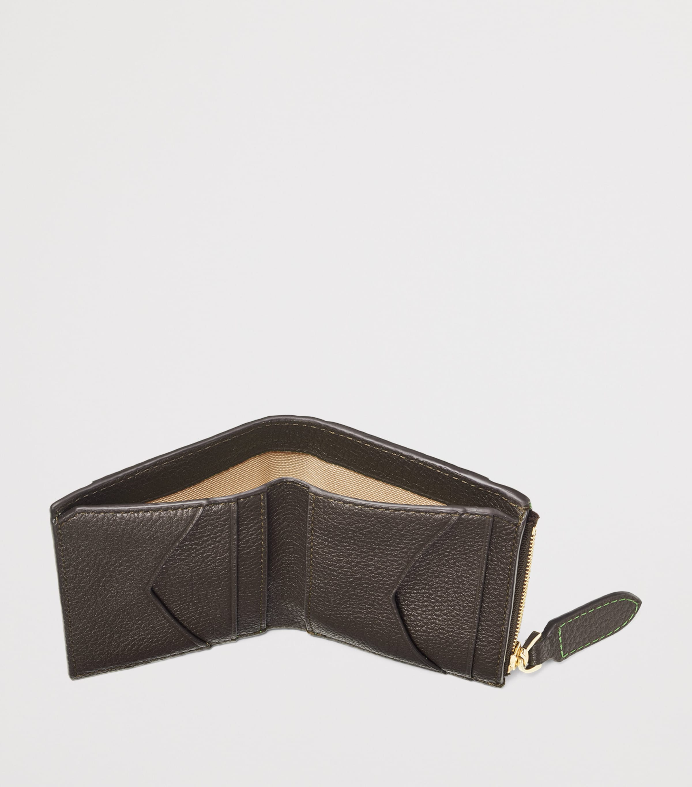 Leather Card Holder DARKBROWN Image 4