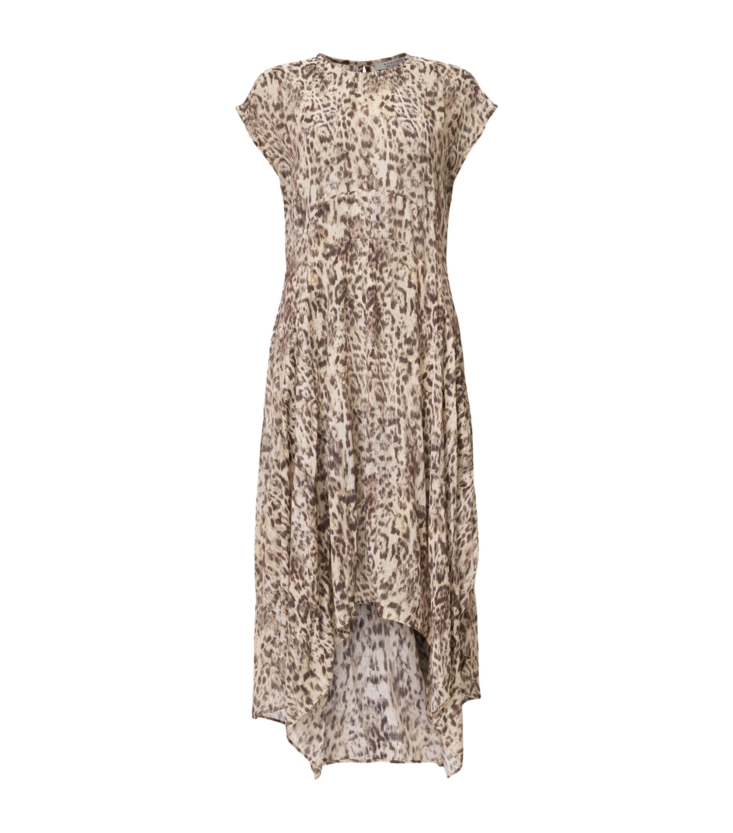 Allsaints Arwen Leopard Print Dress