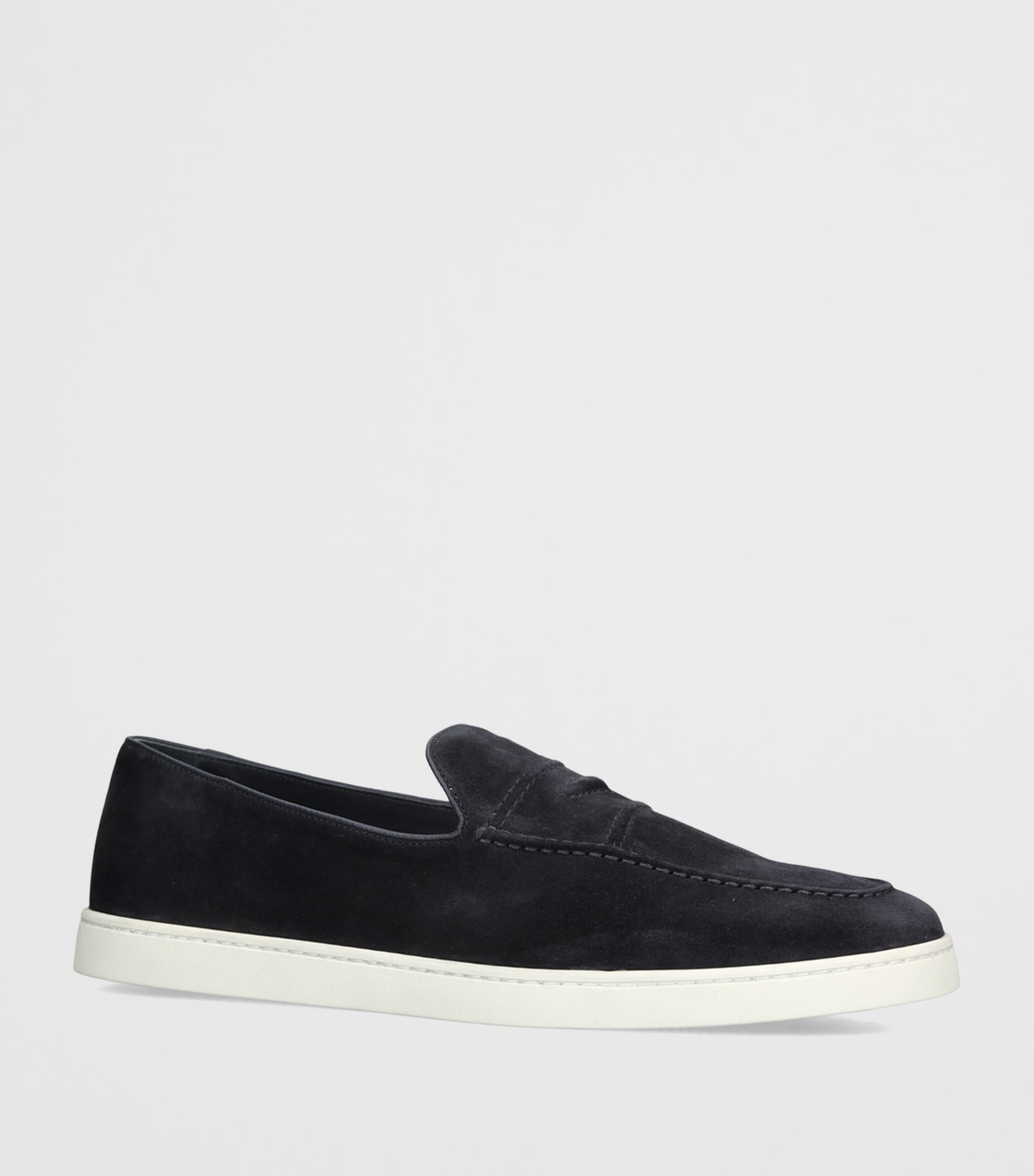 Church's Suede Peebles Slip-On Sneakers Navy Image 2