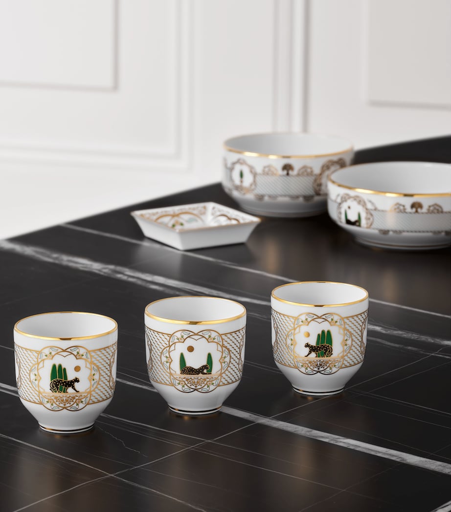 Cartier Panthère de Cartier Porcelain Teacups (Set of 3) Image 8