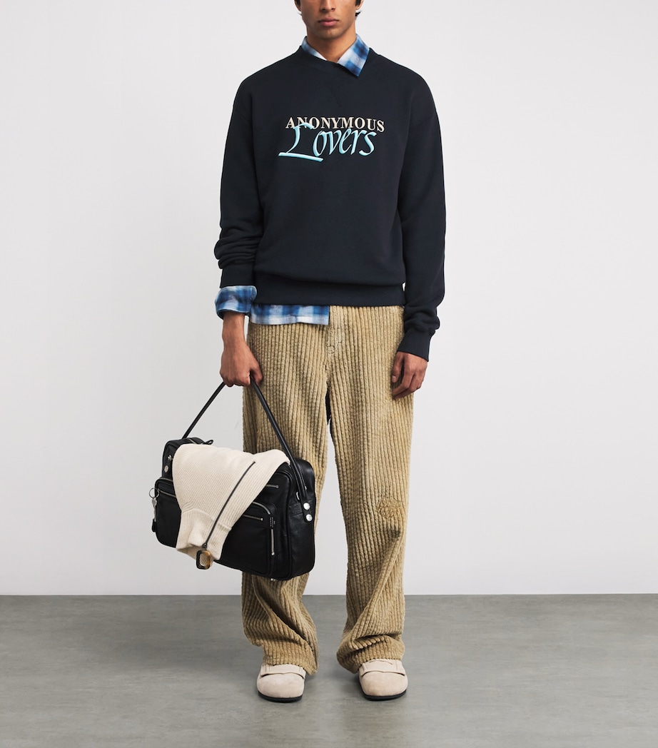 x Dean Sameshima Anonymous Lovers Sweatshirt WASHED BLACK 781 Image 2