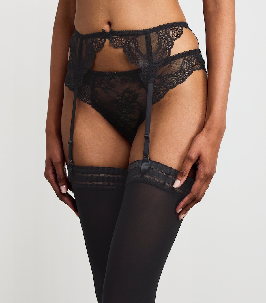Lace Danse Des Sens Suspender Belt NOIR Image 2