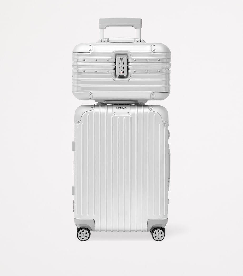 Aluminium Wash Bag SILVER Image 3