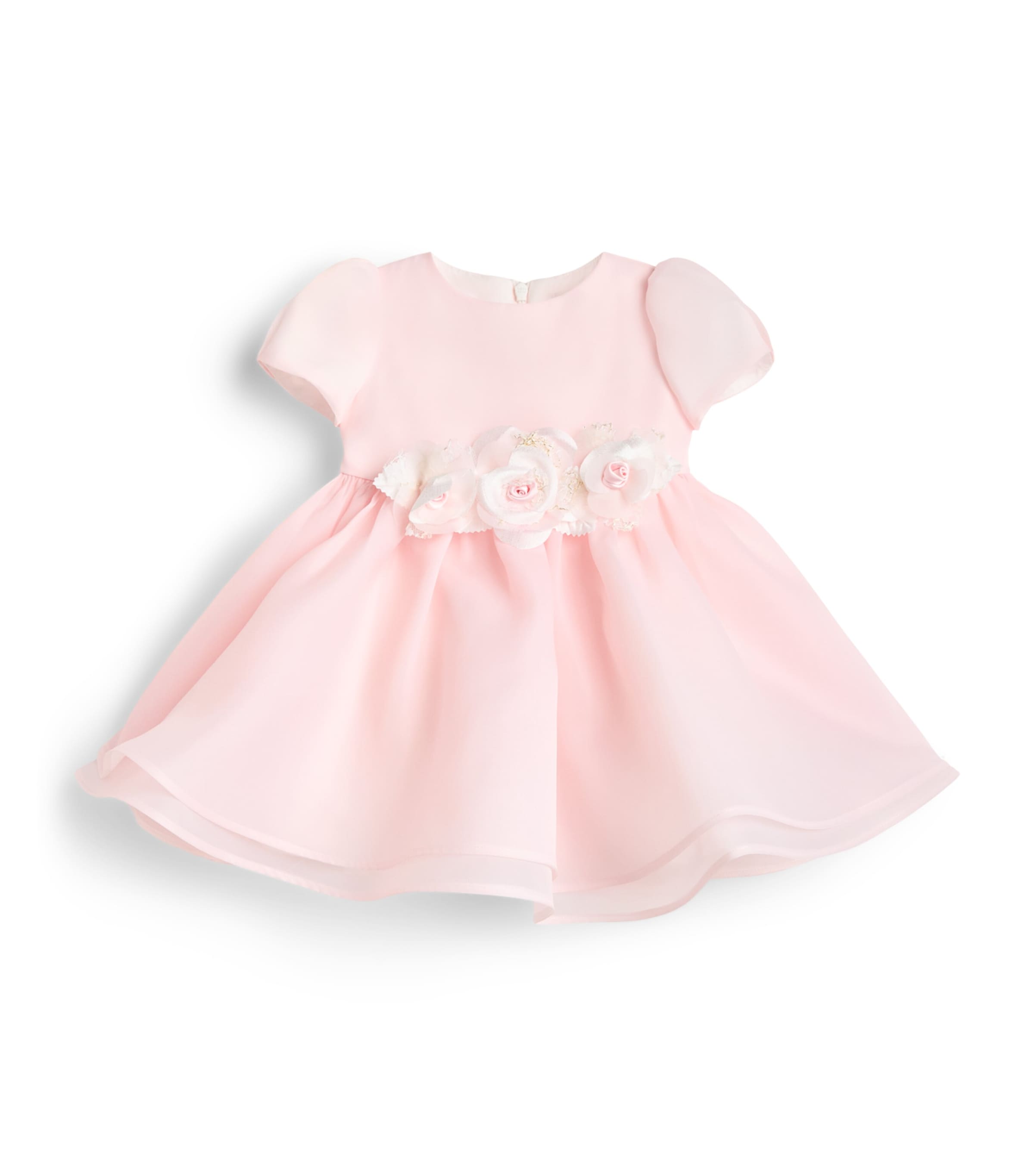 Bimbalo Tulle Floral-Embellished Dress (1 Month-4 Years) Pink Image 1