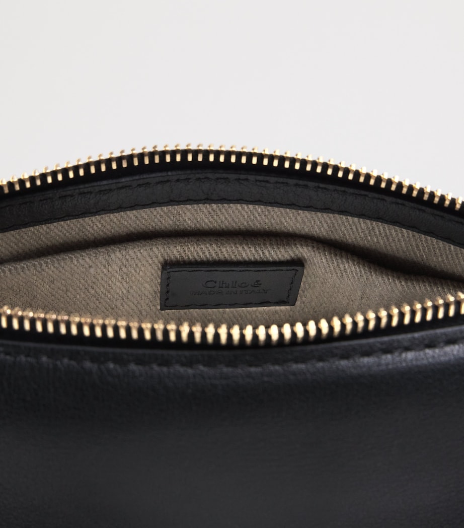 Mini Calfskin Marcie Shoulder Bag BLACK Image 3