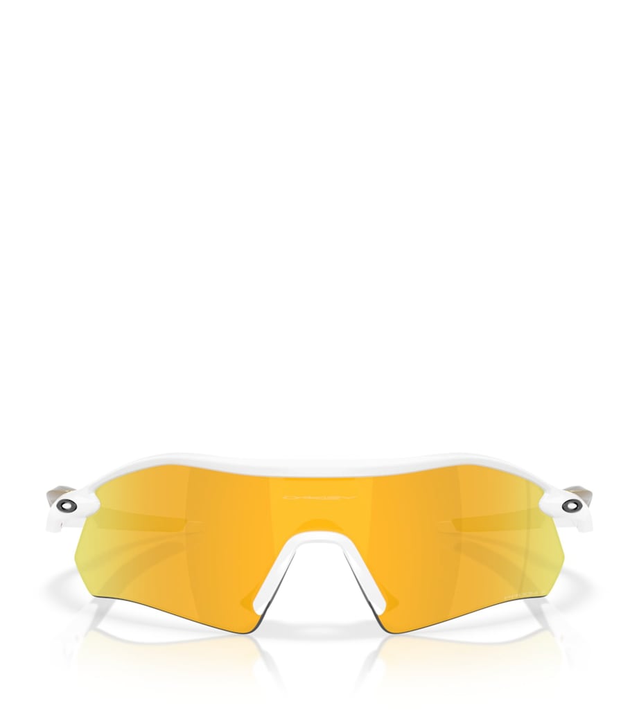 Oakley Radar Plate Rectangle Sunglasses White Image 1