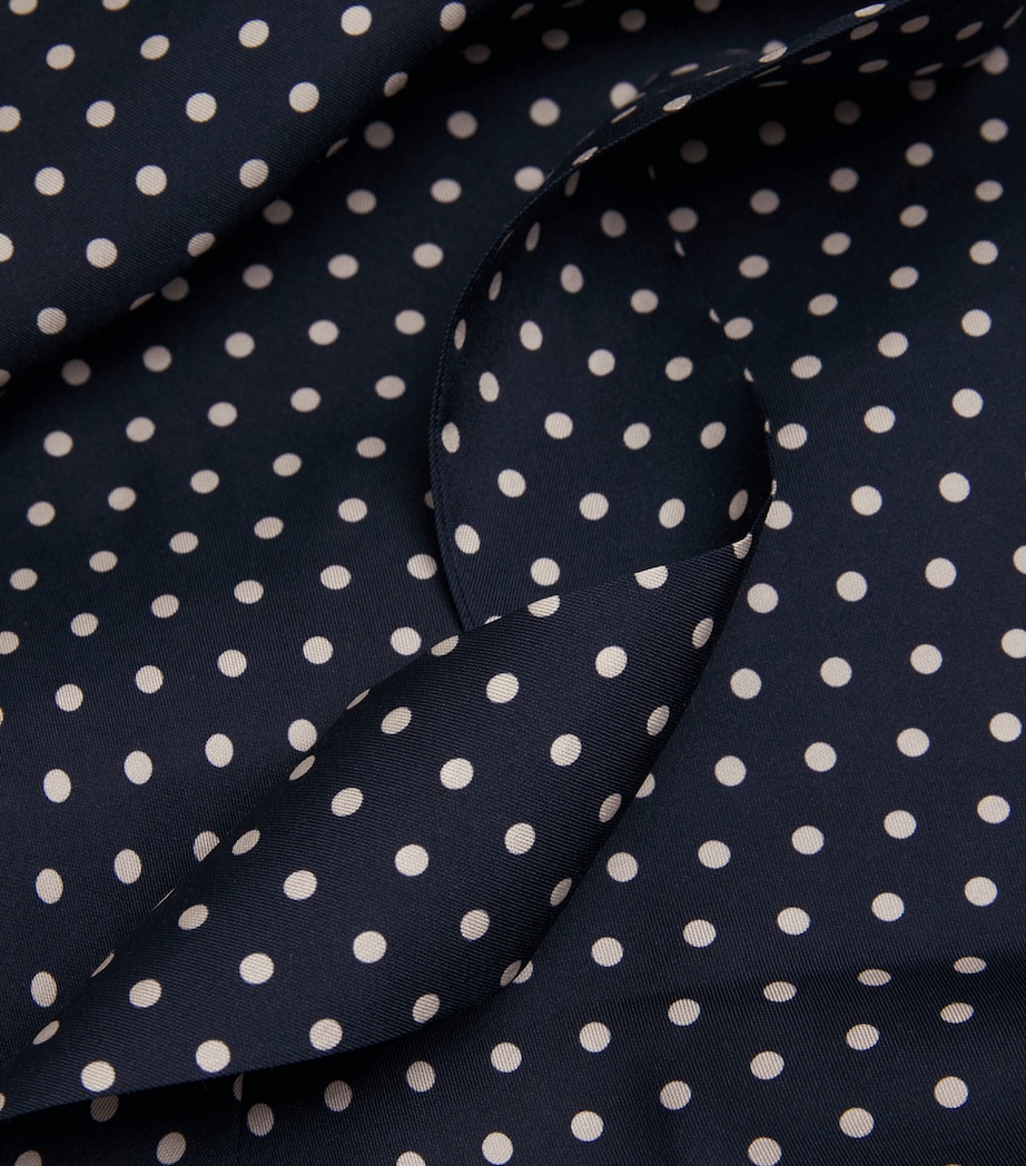 Silk-Blend Tahlia Midi Dress HEPBURN DOT Image 5