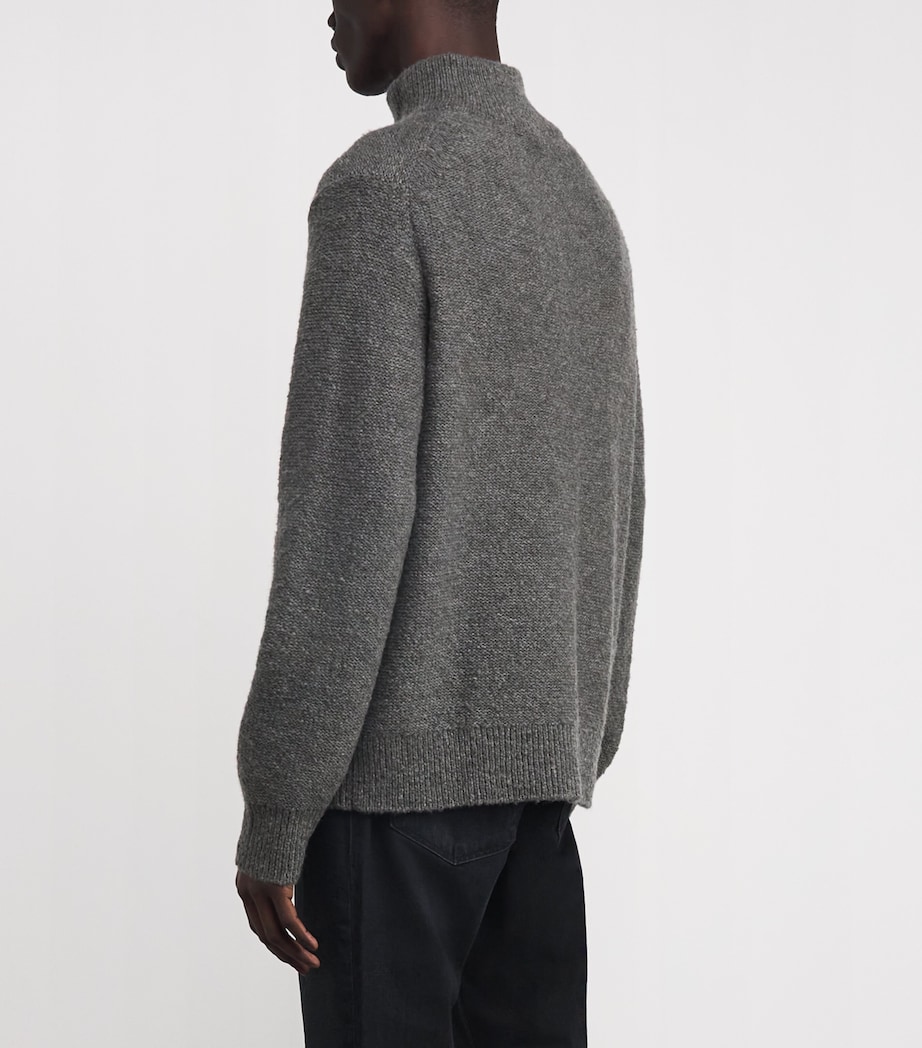 Merino Wool-Blend Kotoni Sweater DARK GREY Image 4