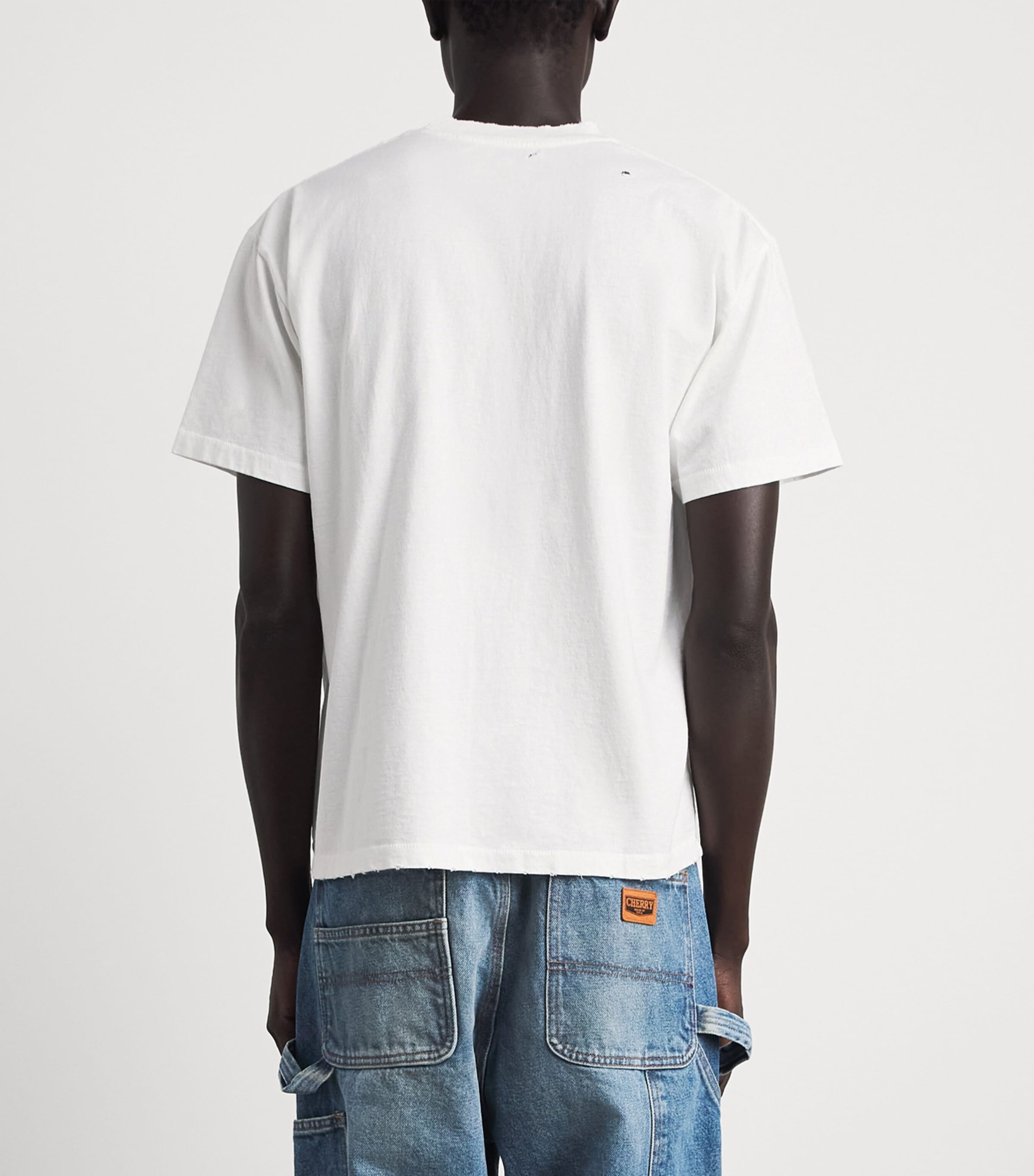 Cherry Los Angeles Mens Backlot T-Shirt Vintage White Image 5