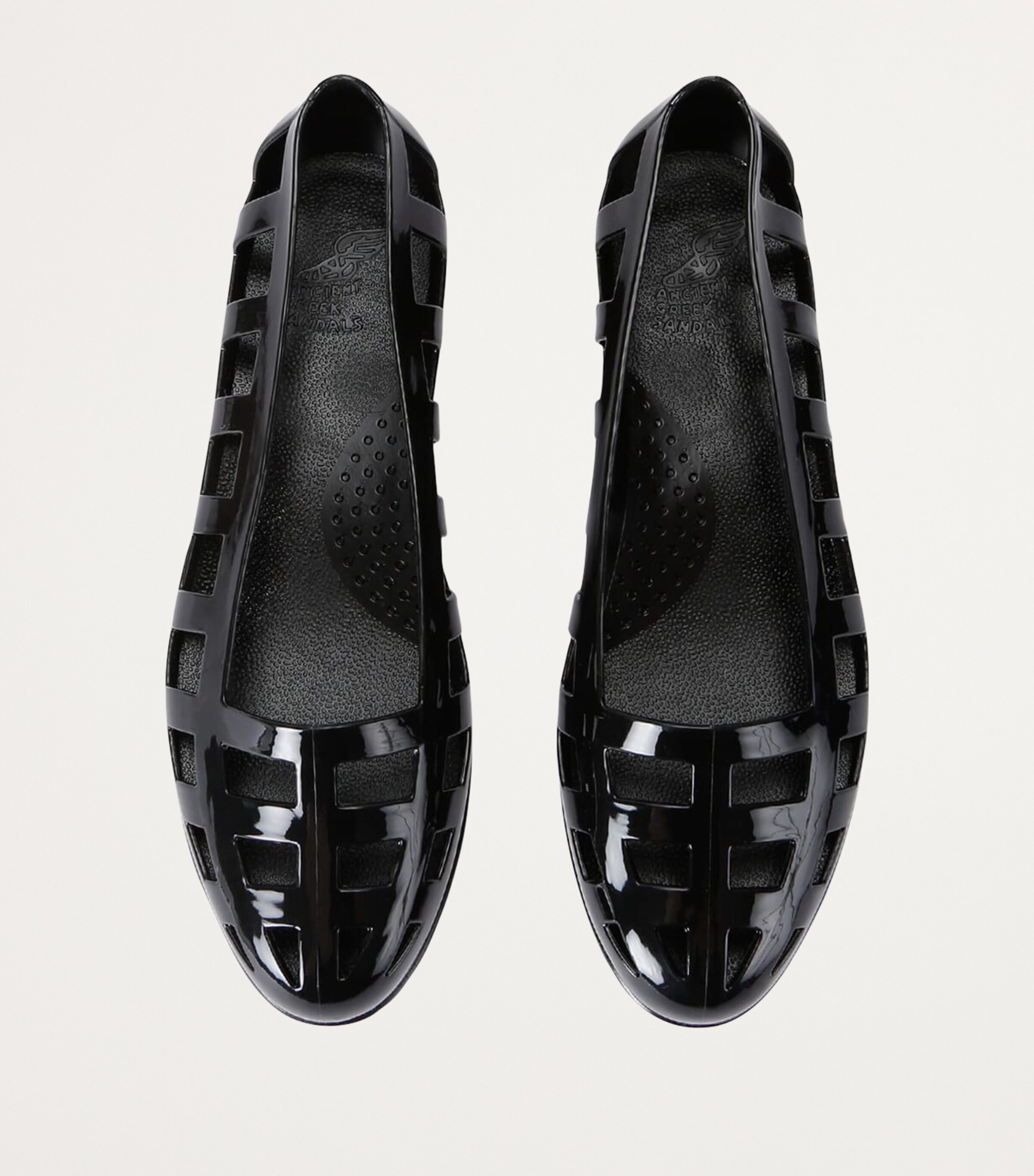 Ancient Greek Sandals Elli Ballerina Flats Black Image 4